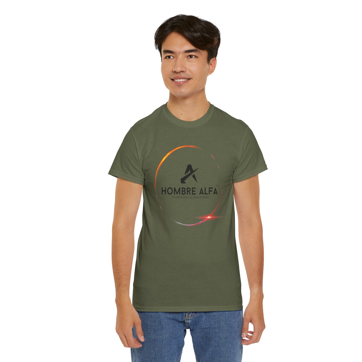 CAMISETA HOMBRE ALFA "LOGO RING"(EUROPA)