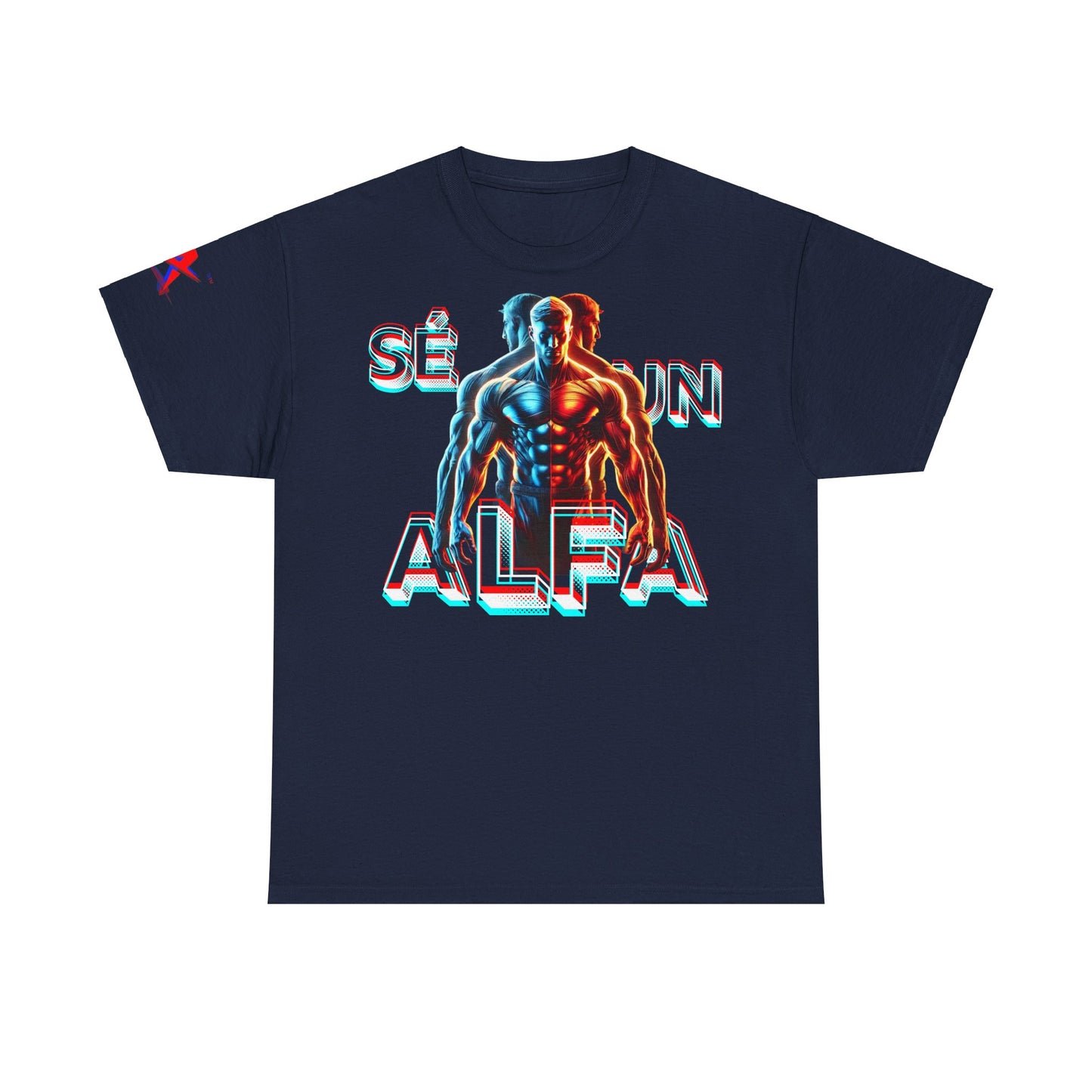 CAMISETA HOMBRE ALFA "SÉ UN ALFA".(EUROPA).