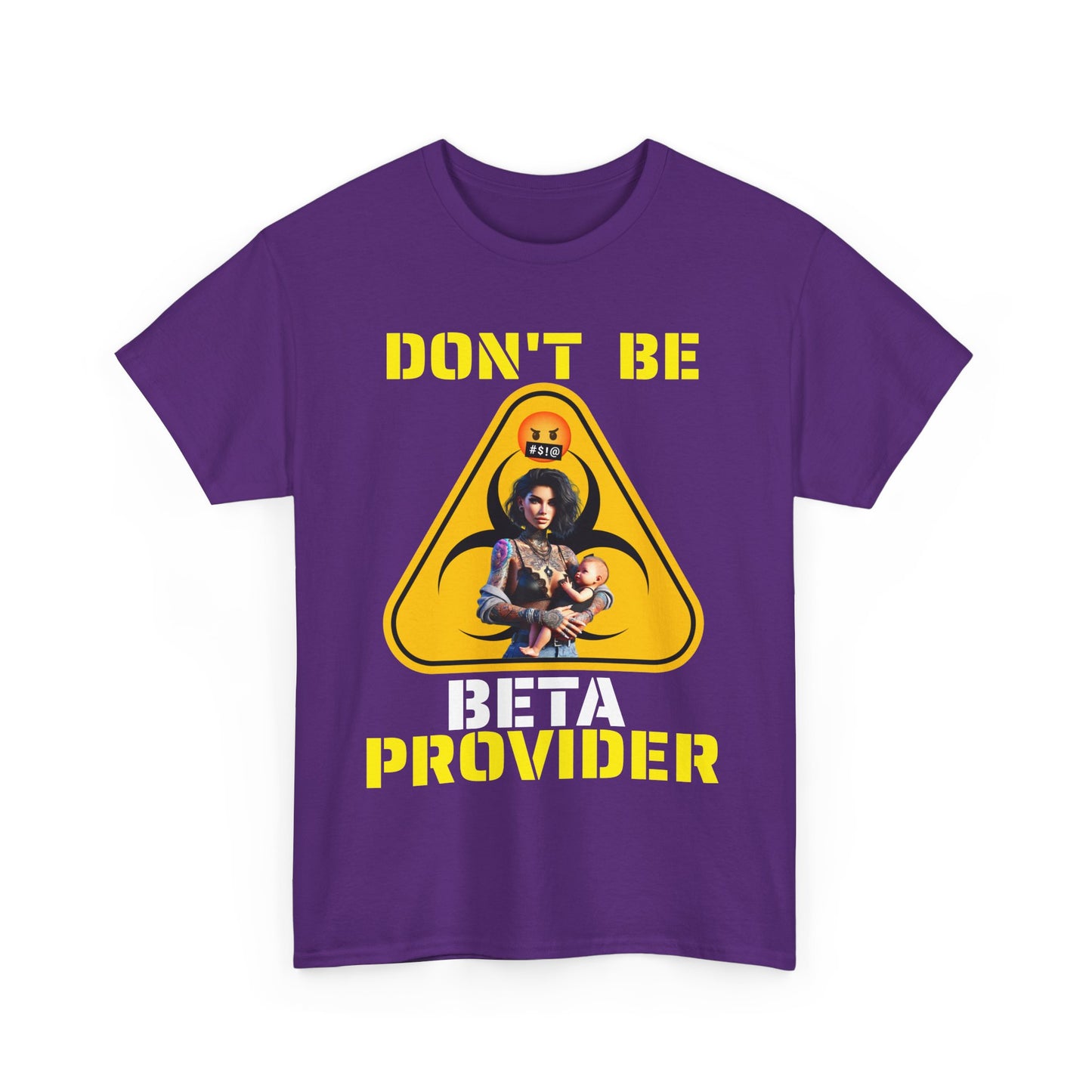 CAMISETA HOMBRE ALFA "DON'T BE BETA PROVIDER"(USA).