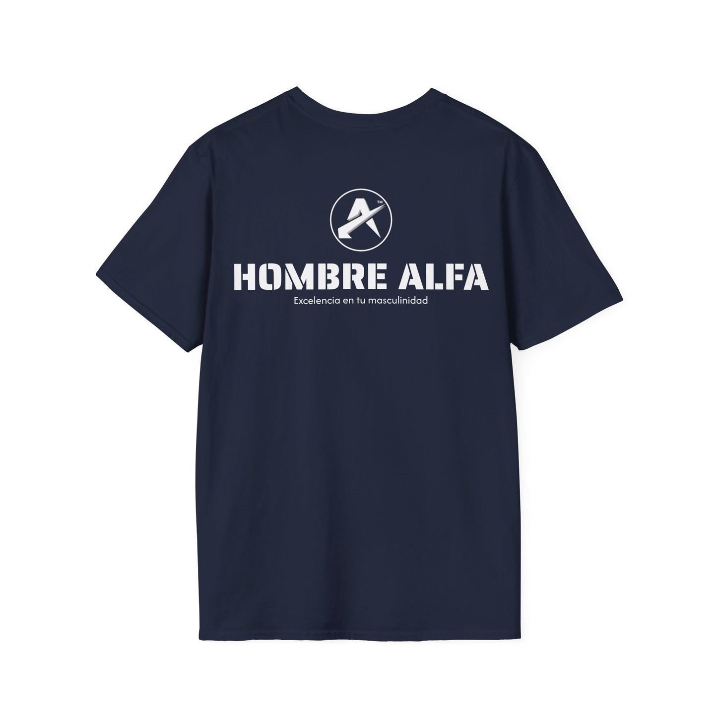 CAMISETA HOMBRE ALFA "ENFRENTA TUS MIEDOS".(EUROPA).