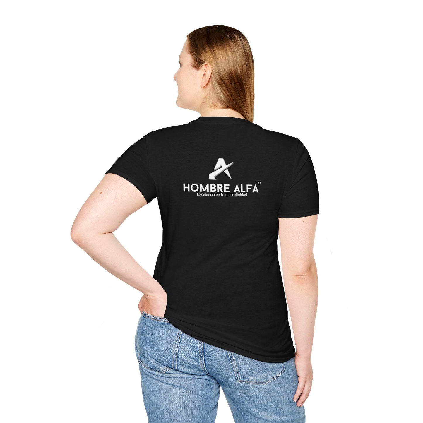 CAMISETA HOMBRE ALFA "EL AMOR NO ES GRATIS".(USA)