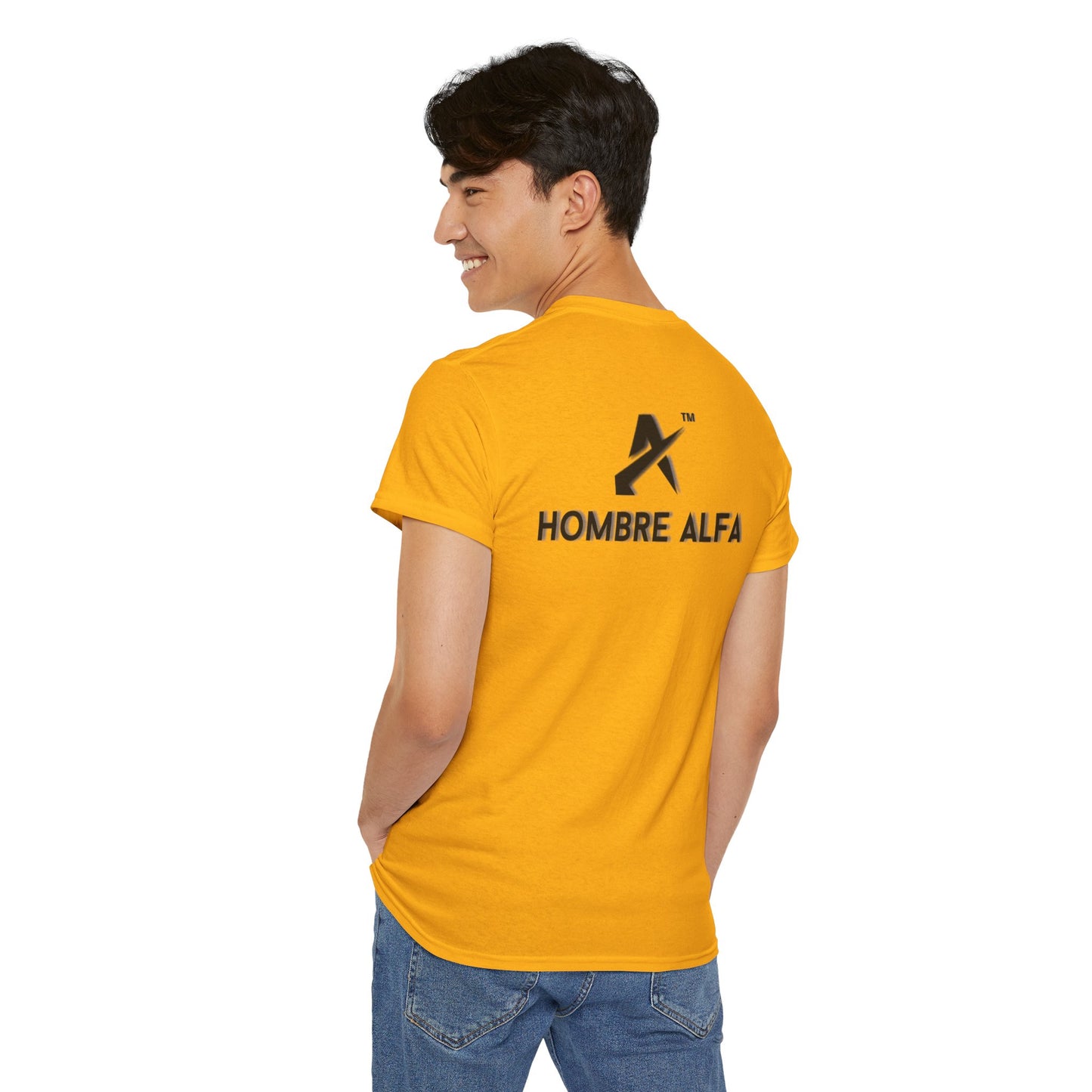 CAMISETA HOMBRE ALFA " EN CUERPO Y ALMA".(USA).