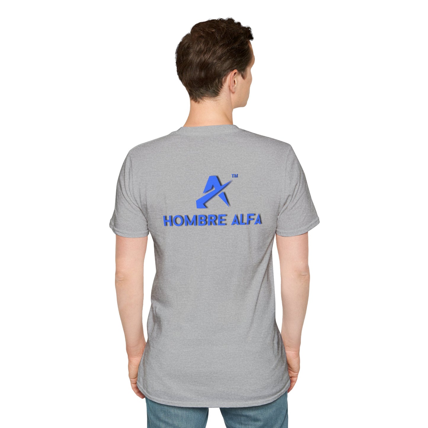 CAMISETA HOMBRE ALFA "EL HÉROE ERES TÚ".(USA).