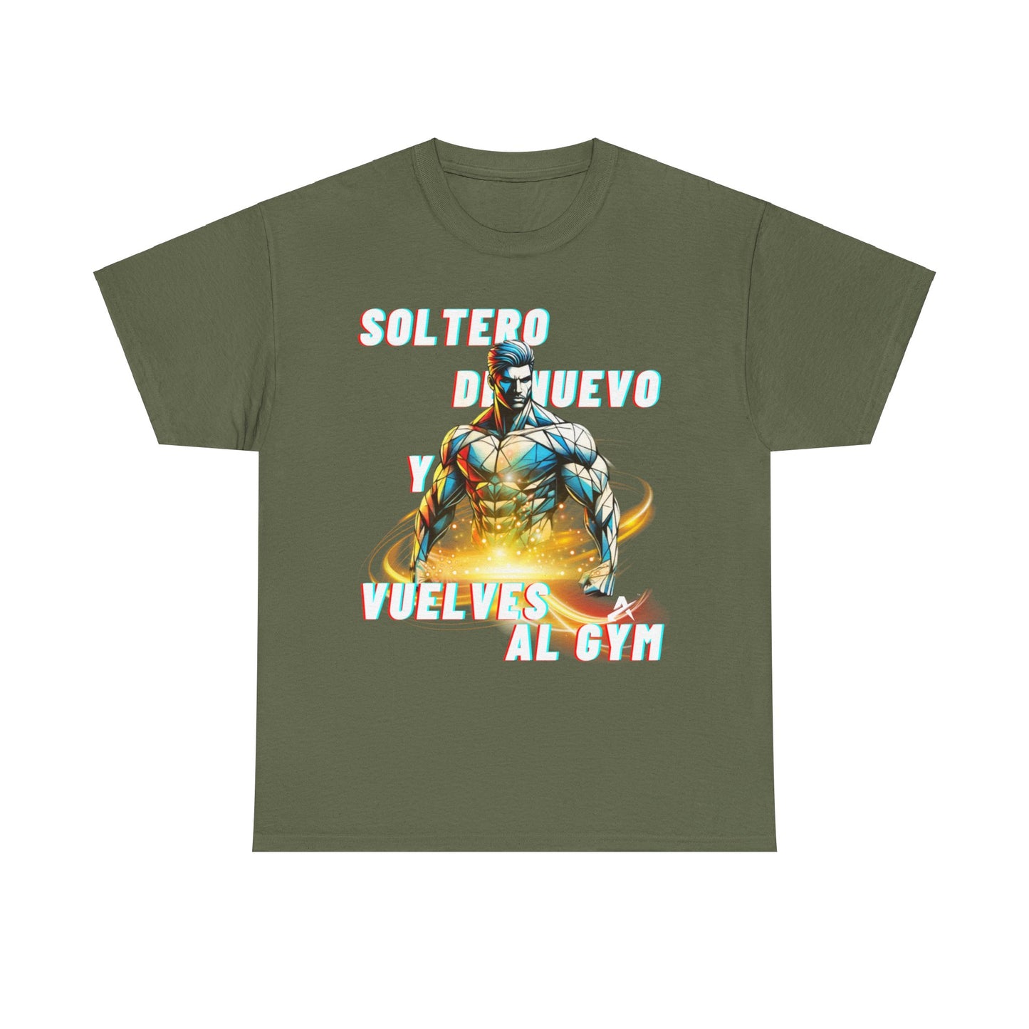 CAMISETA HOMBRE ALFA "SOLTERO DE NUEVO.."(EUROPA)