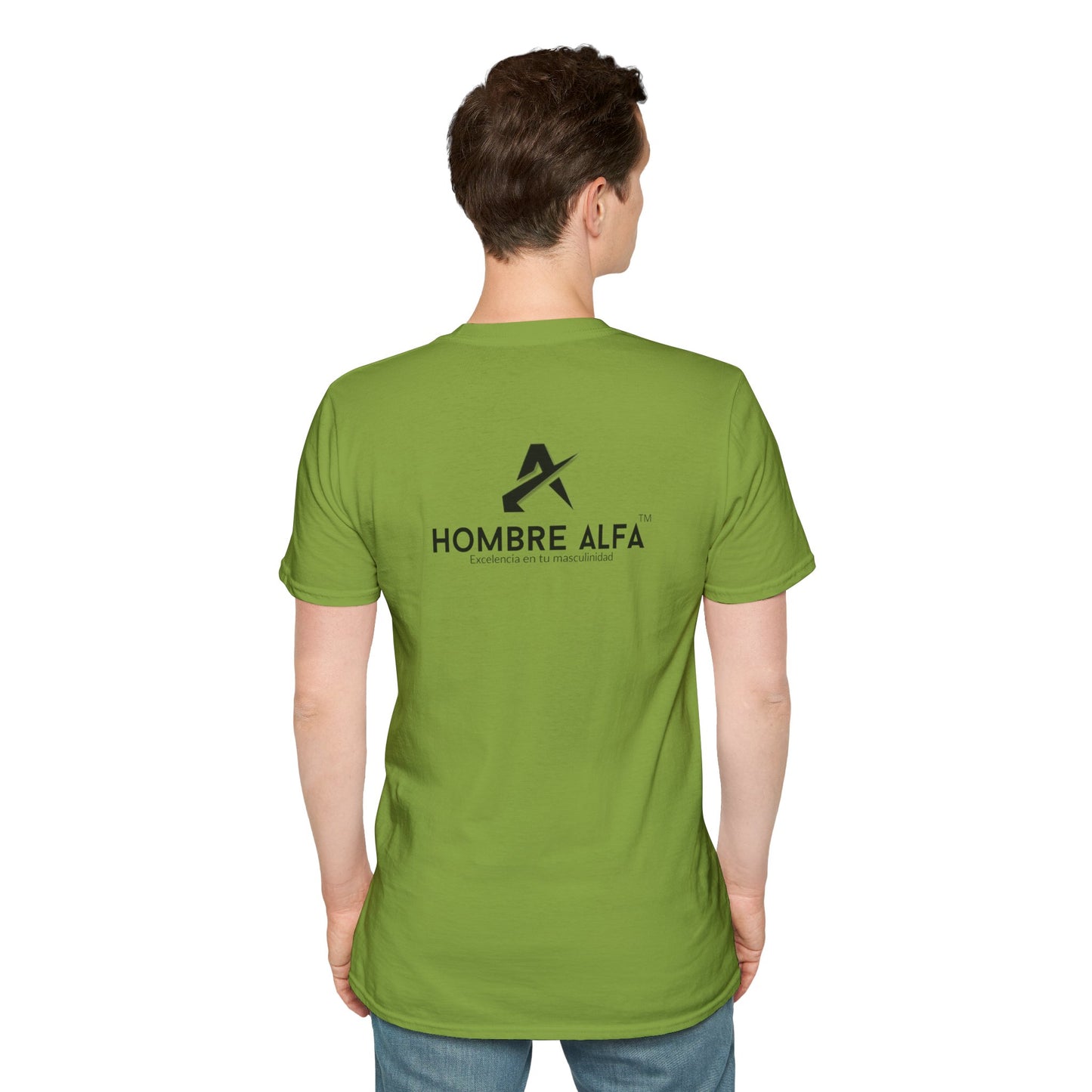CAMISETA HOMBRE ALFA "EL AMOR NO ES GRATIS".(USA)