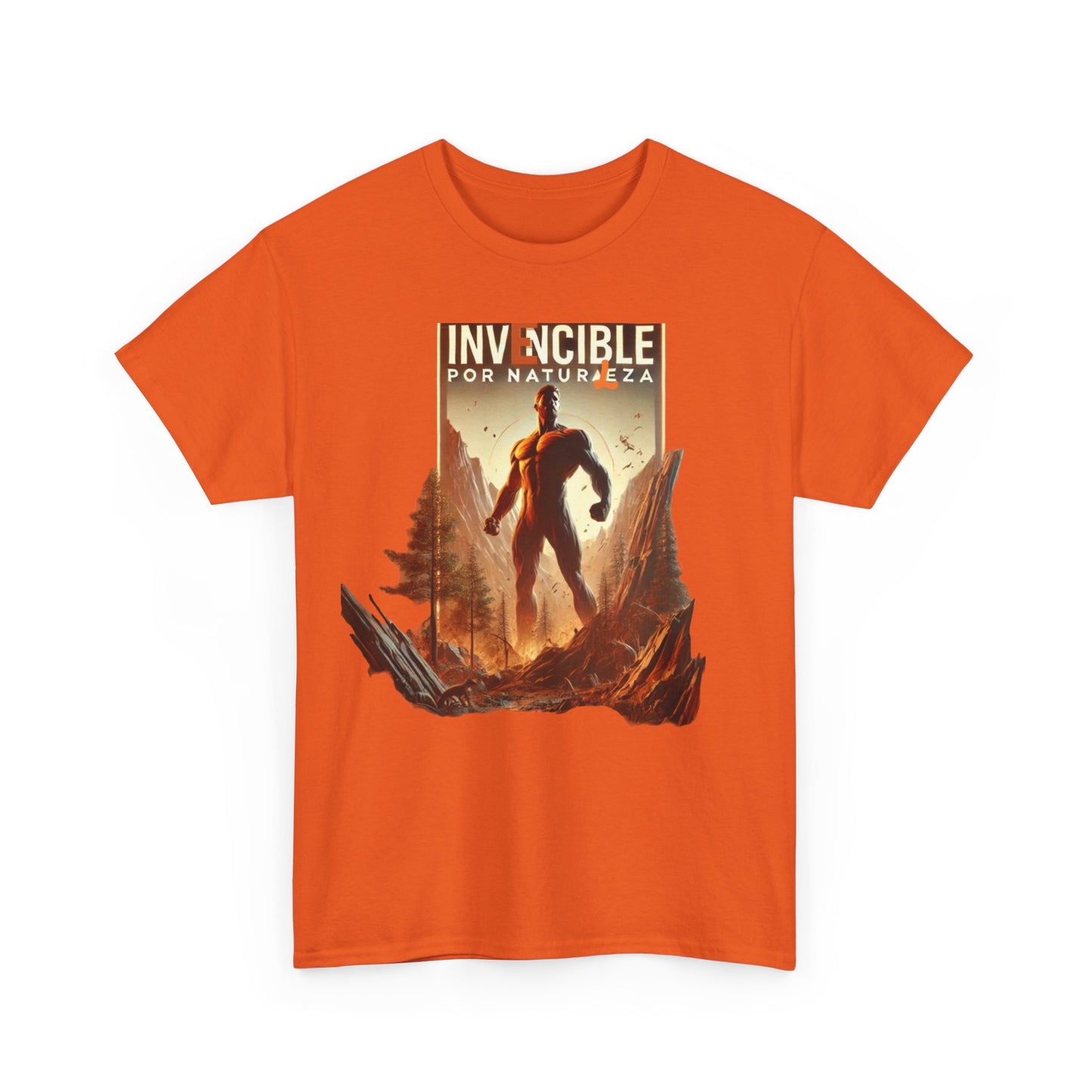 CAMISETA HOMBRE ALFA "INVENCIBLE POR NATURALEZA".(EUROPA).