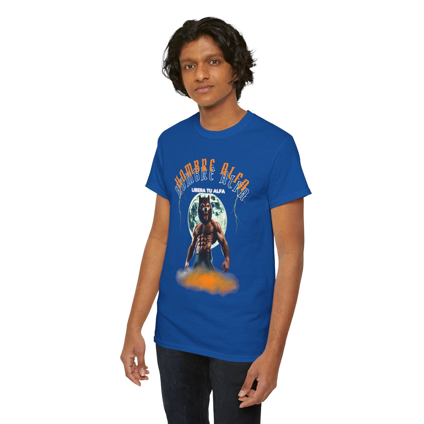 CAMISETA HOMBRE ALFA "LIBERA TU ALFA" (USA)