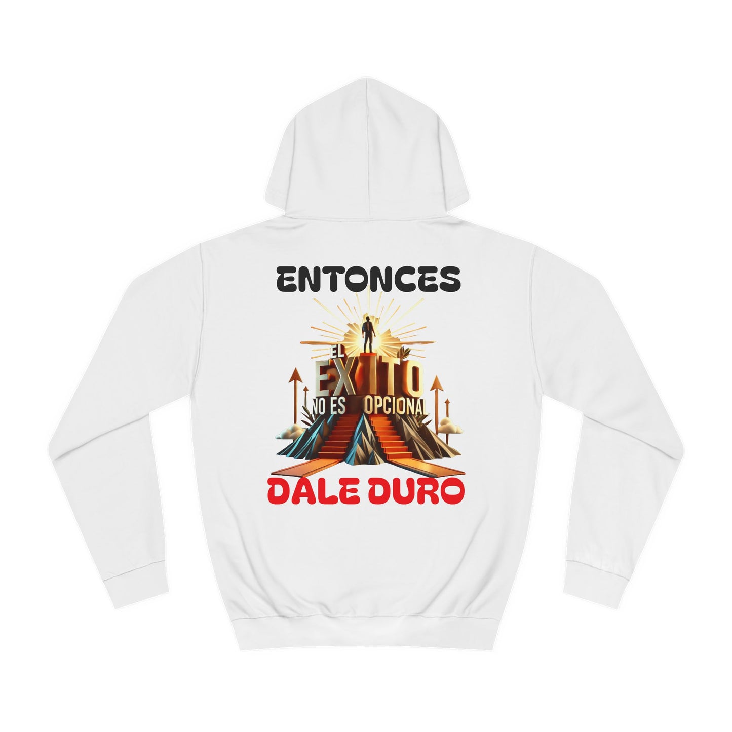 SUDADERA CON GORRO HOMBRE ALFA "EL ÉXITO NO ES OPCIONAL".(USA).