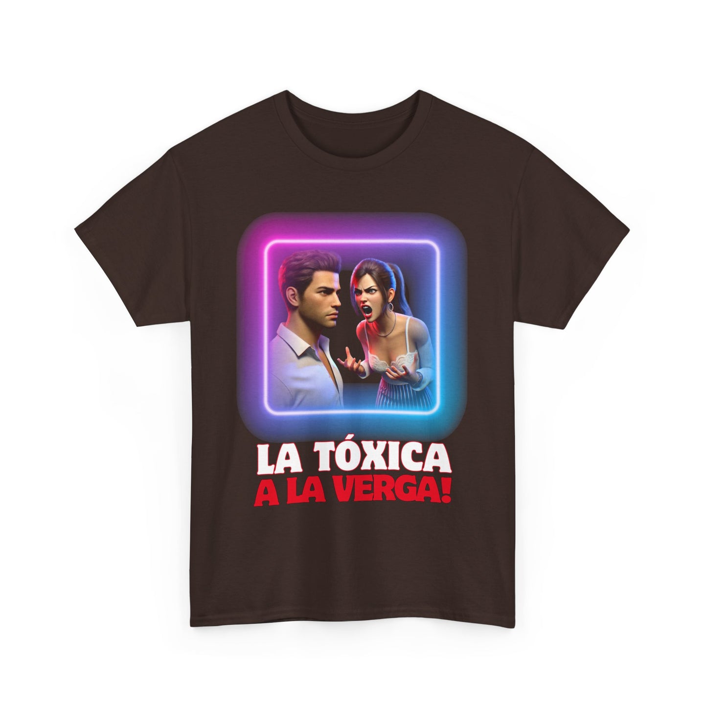 CAMISETA HOMBRE ALFA "LA TÓXICA A LA VERGA".(EUROPA).