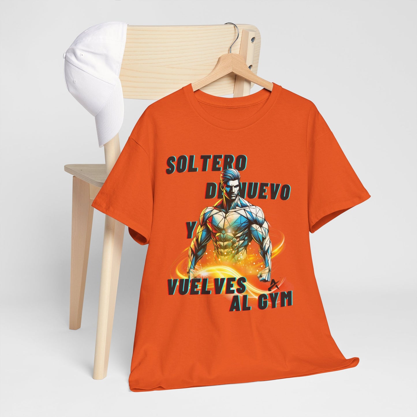 CAMISETA HOMBRE ALFA "SOLTERO DE NUEVO.."(EUROPA)