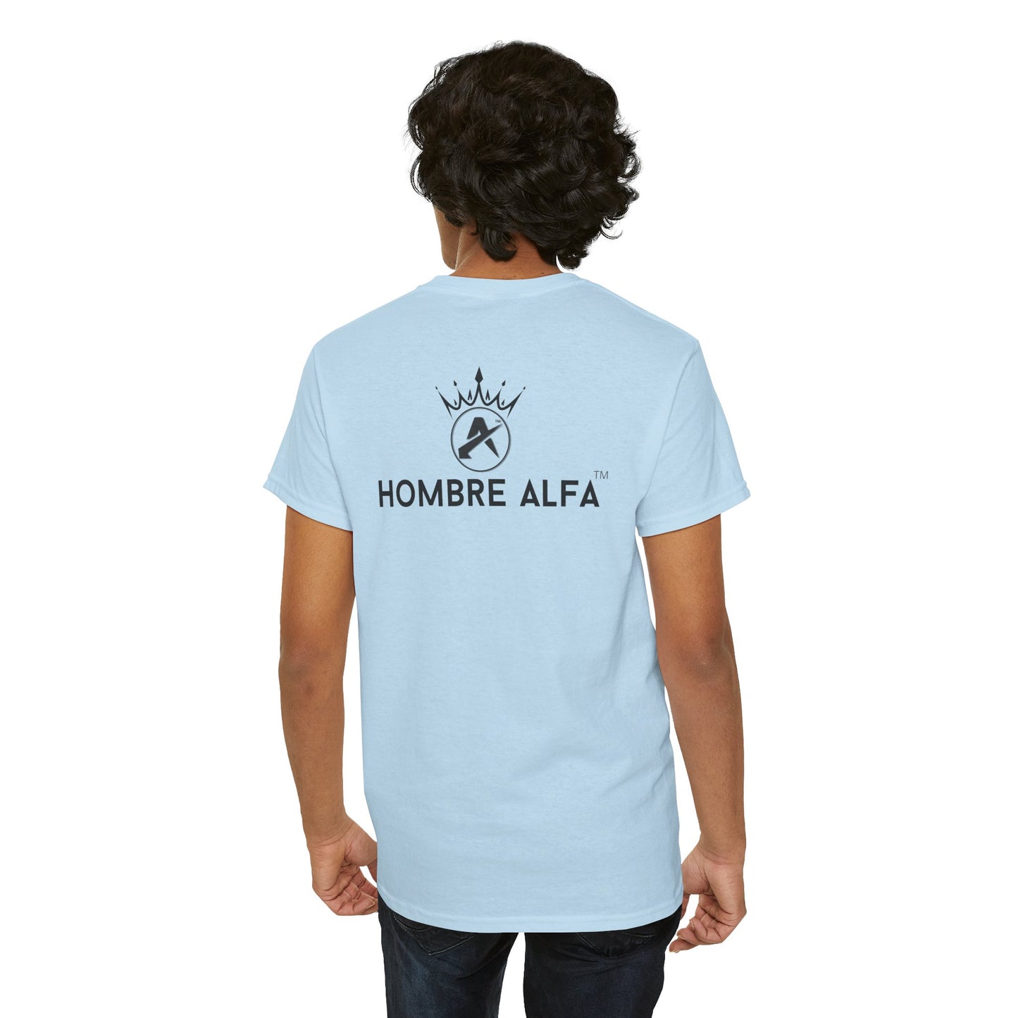 CAMISETA HOMBRE ALFA "LA PARTIDA TERMINA CUANDO CAE EL REY".(EUROPA)