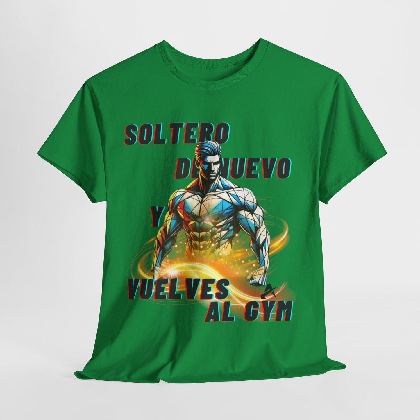 CAMISETA HOMBRE ALFA "SOLTERO DE NUEVO.."(EUROPA)
