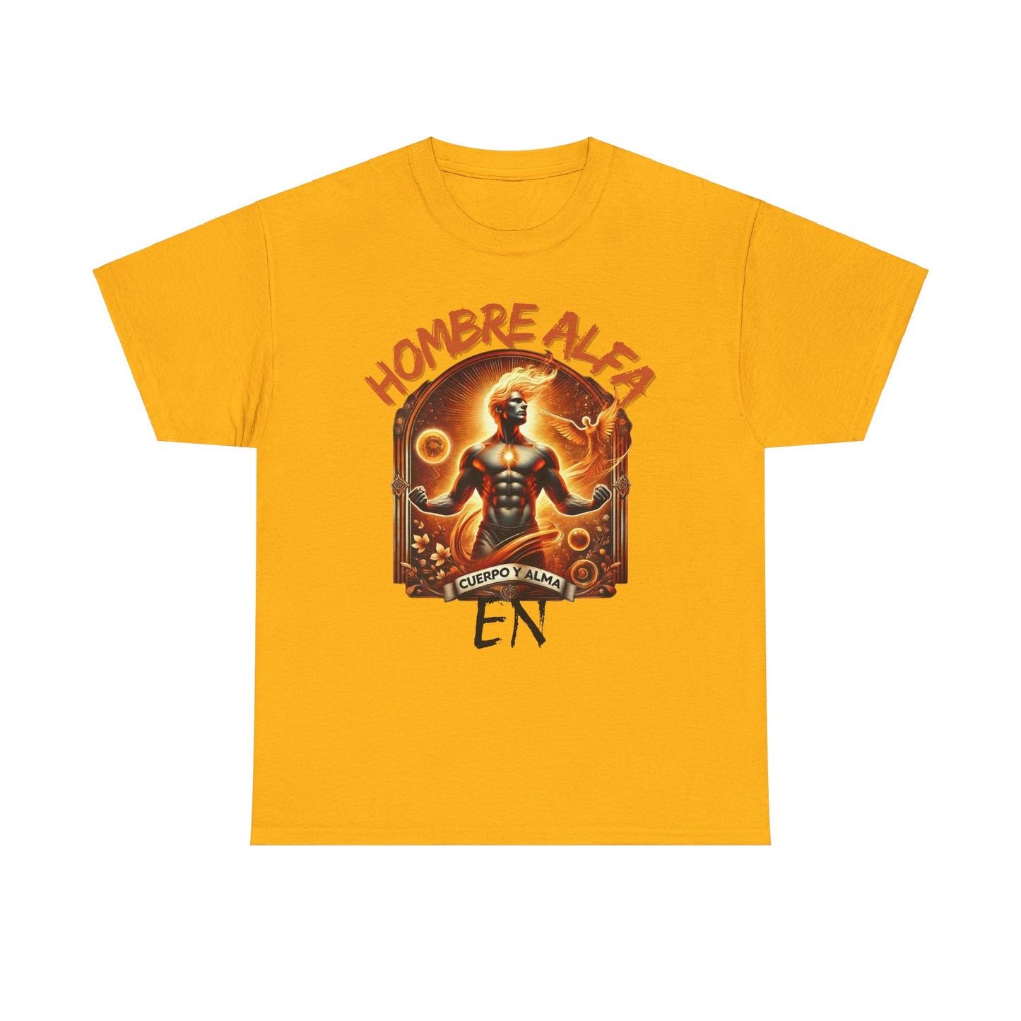 CAMISETA HOMBRE ALFA " EN CUERPO Y ALMA".(USA).