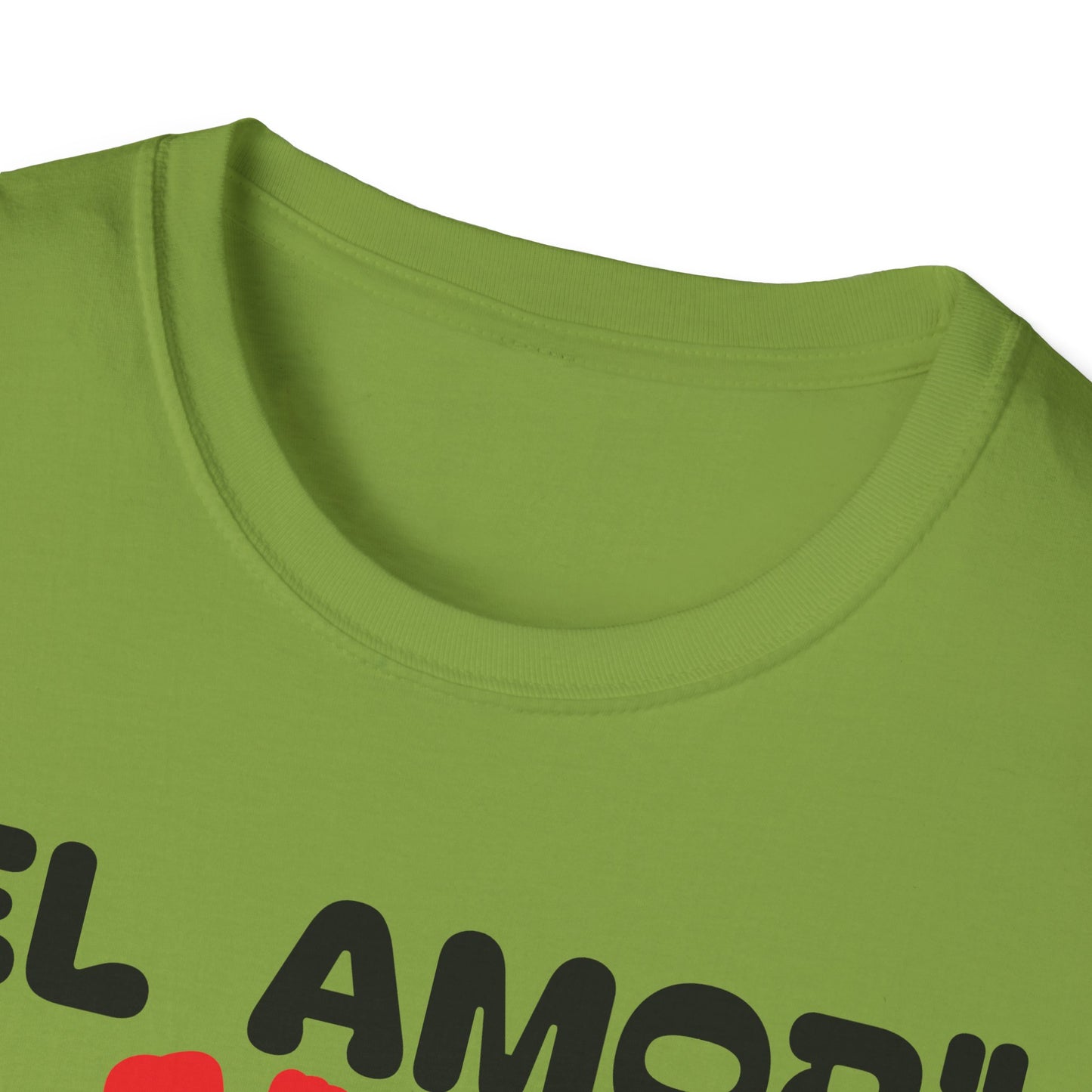 CAMISETA HOMBRE ALFA "EL AMOR NO ES GRATIS".(USA)