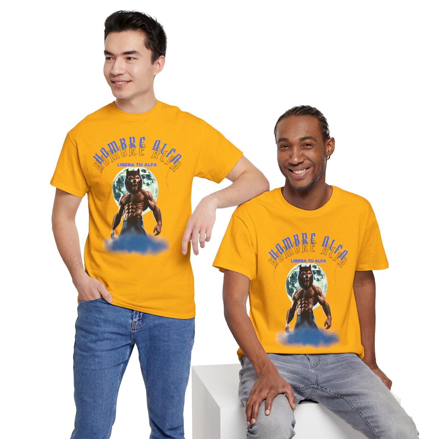 CAMISETA HOMBRE ALFA "LIBERA TU ALFA" (USA)