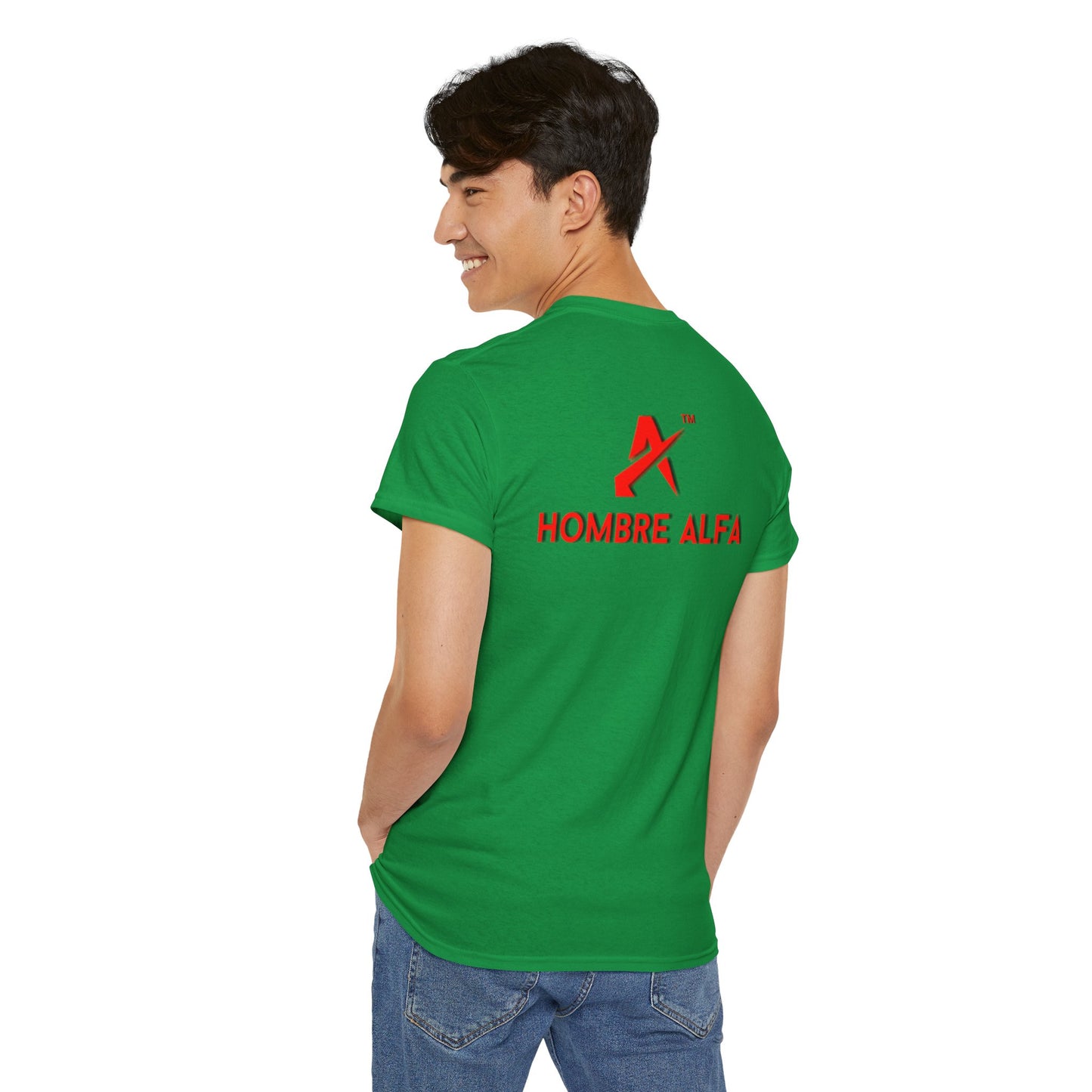 CAMISETA HOMBRE ALFA " EN CUERPO Y ALMA".(USA).