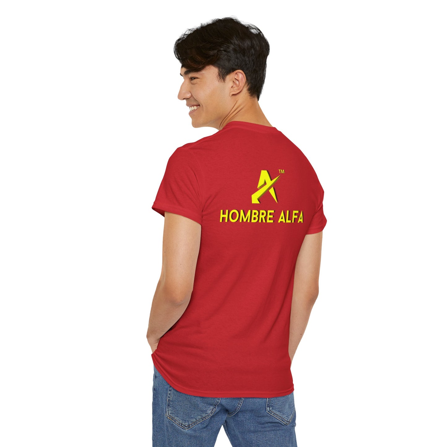CAMISETA HOMBRE ALFA " EN CUERPO Y ALMA".(USA).