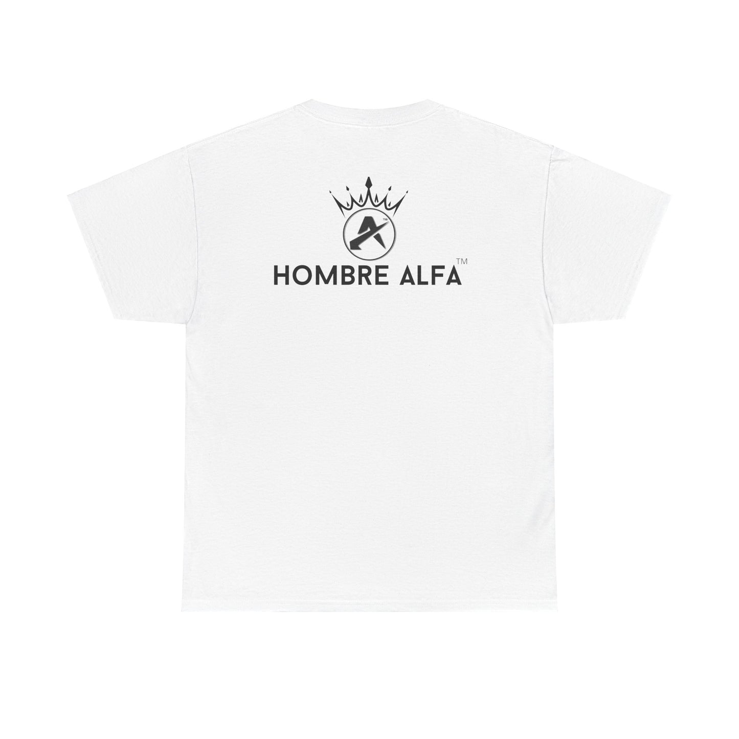 CAMISETA HOMBRE ALFA "LA PARTIDA TERMINA CUANDO CAE EL REY".(EUROPA)