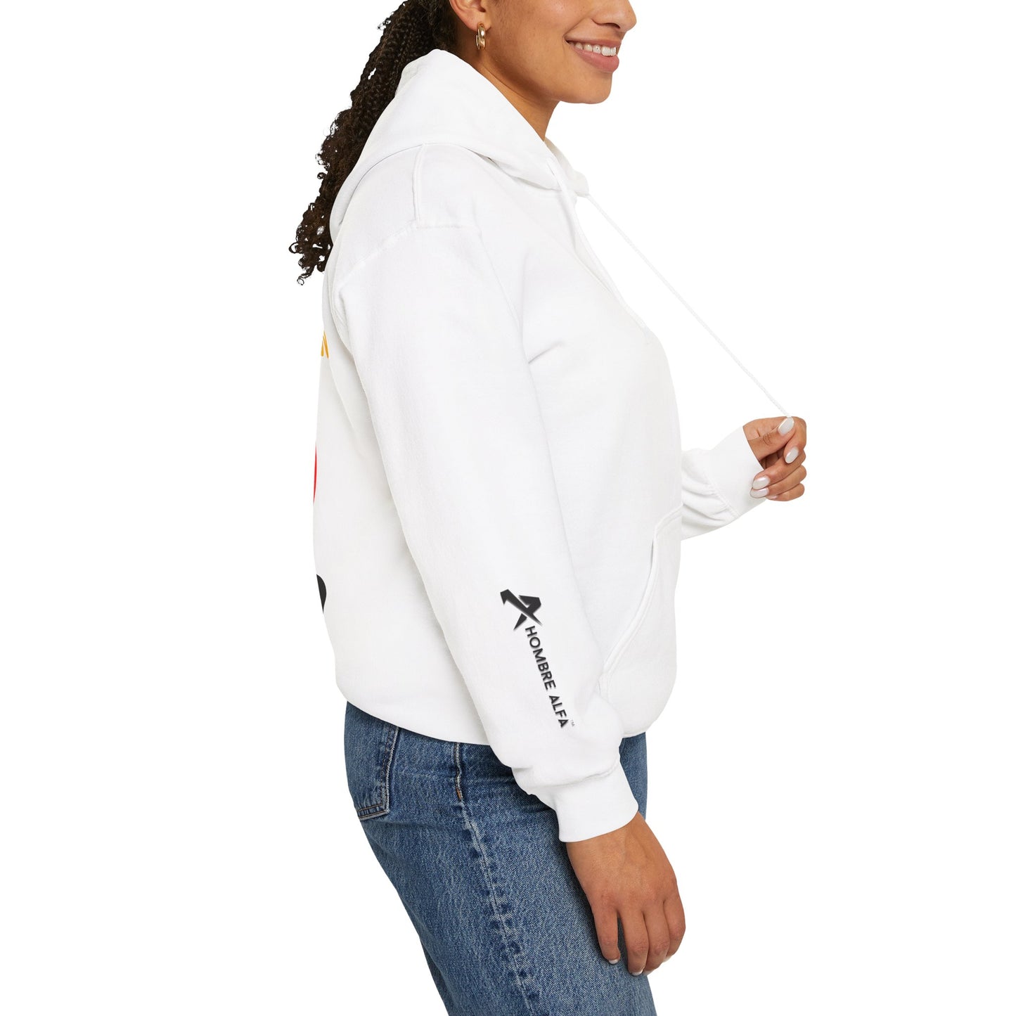 SUDADERA CON GORRO HOMBRE ALFA, "ELLAS DESPRECIAN AL SIMP".(USA).