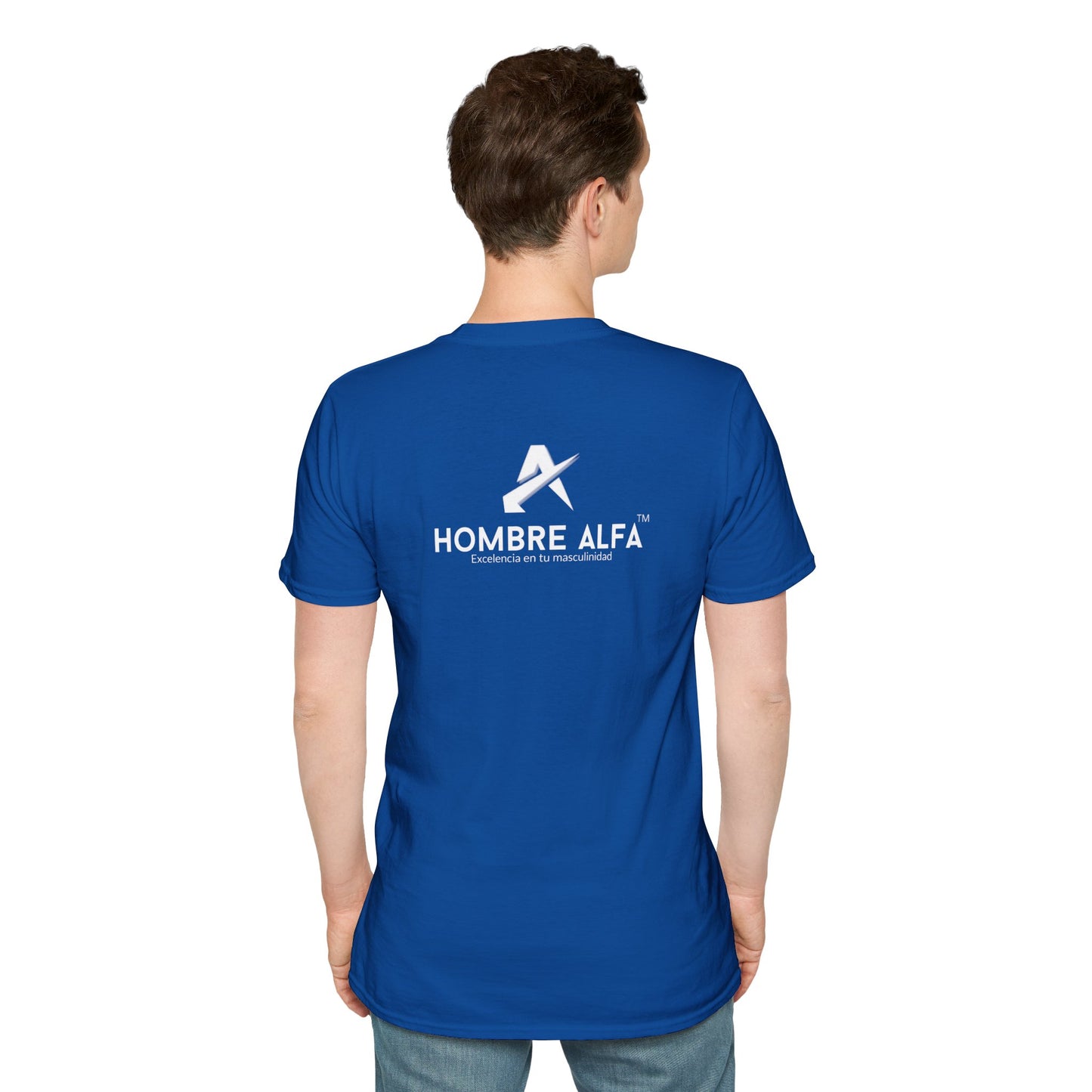 CAMISETA HOMBRE ALFA "EL AMOR NO ES GRATIS".(USA)