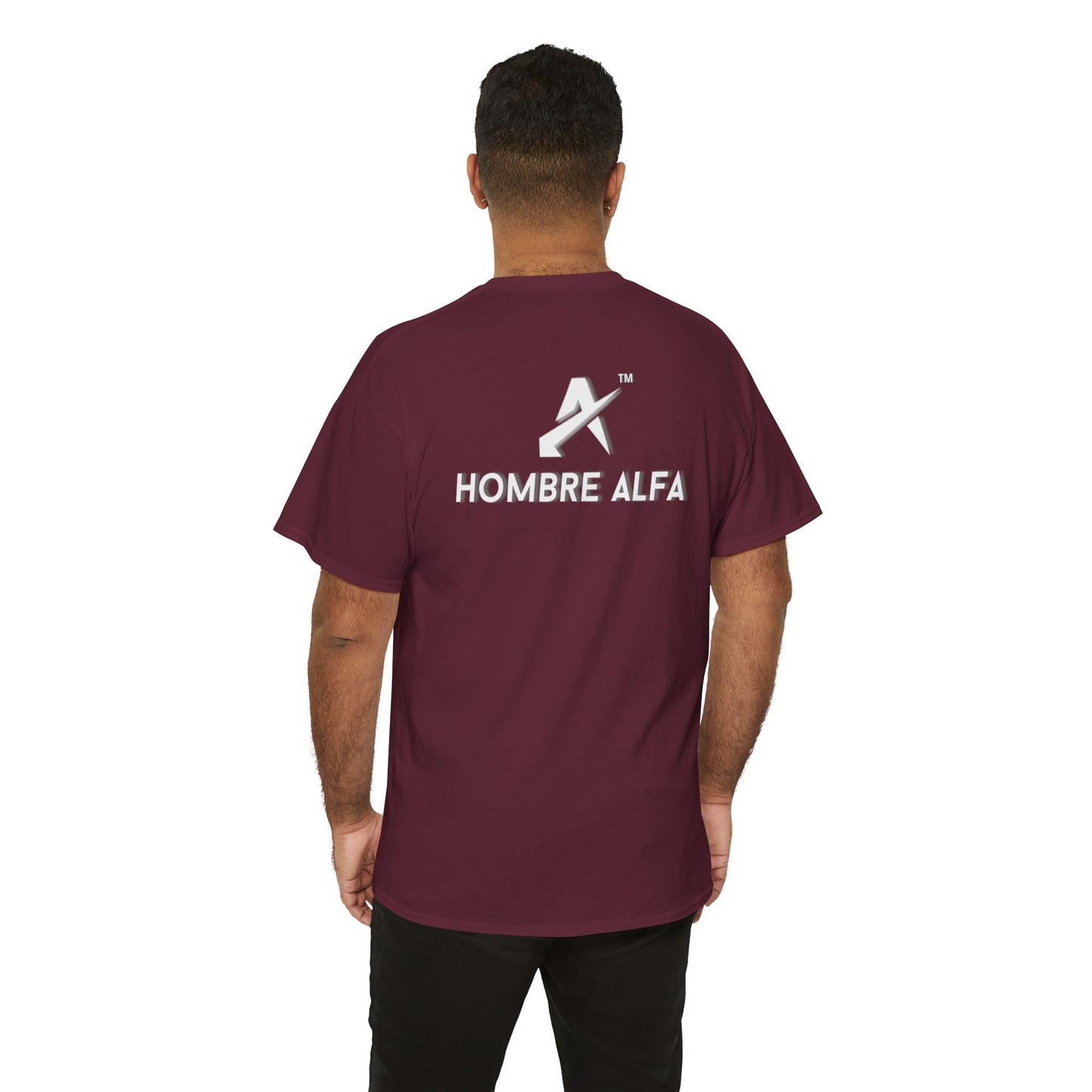 CAMISETA HOMBRE ALFA " EN CUERPO Y ALMA".(USA).