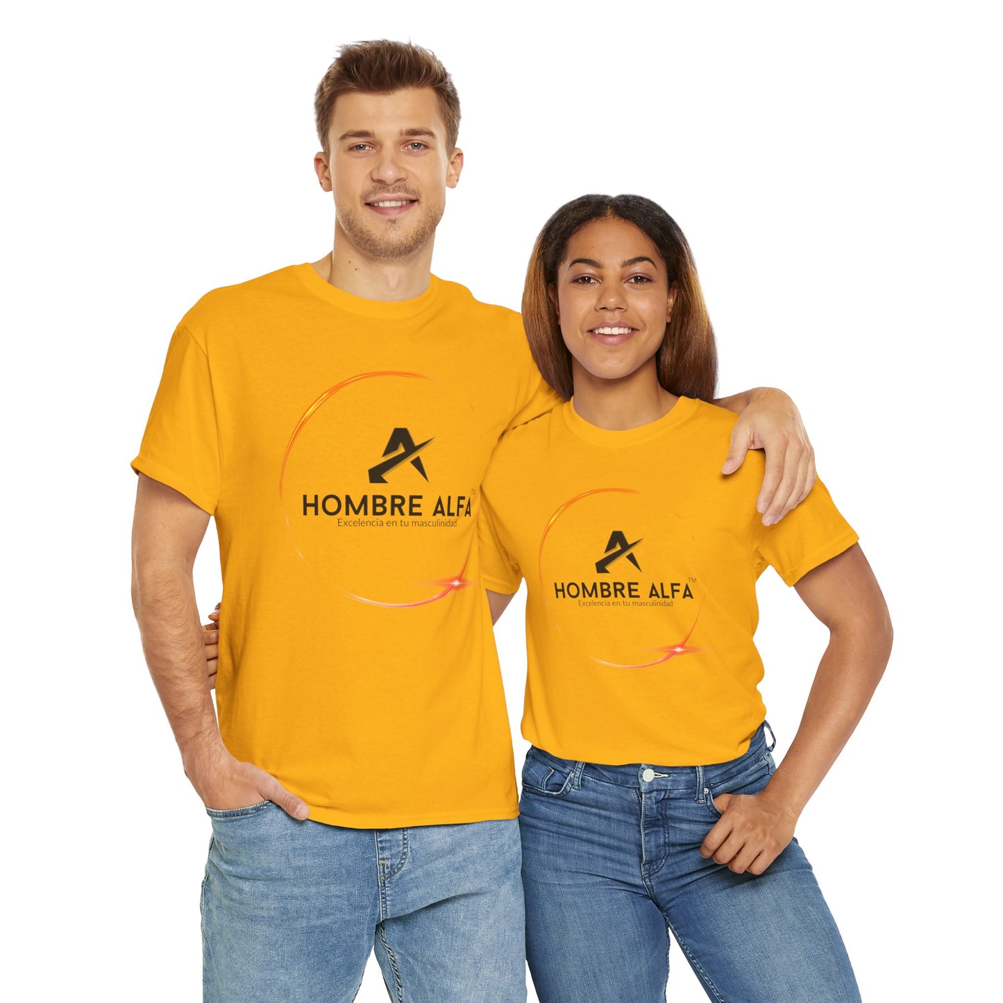 CAMISETA HOMBRE ALFA "LOGO RING"(EUROPA)