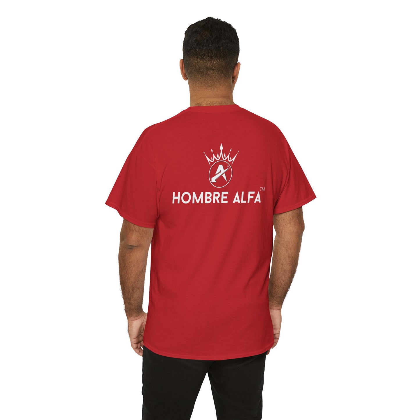 CAMISETA HOMBRE ALFA "LA PARTIDA TERMINA CUANDO CAE EL REY".(EUROPA)