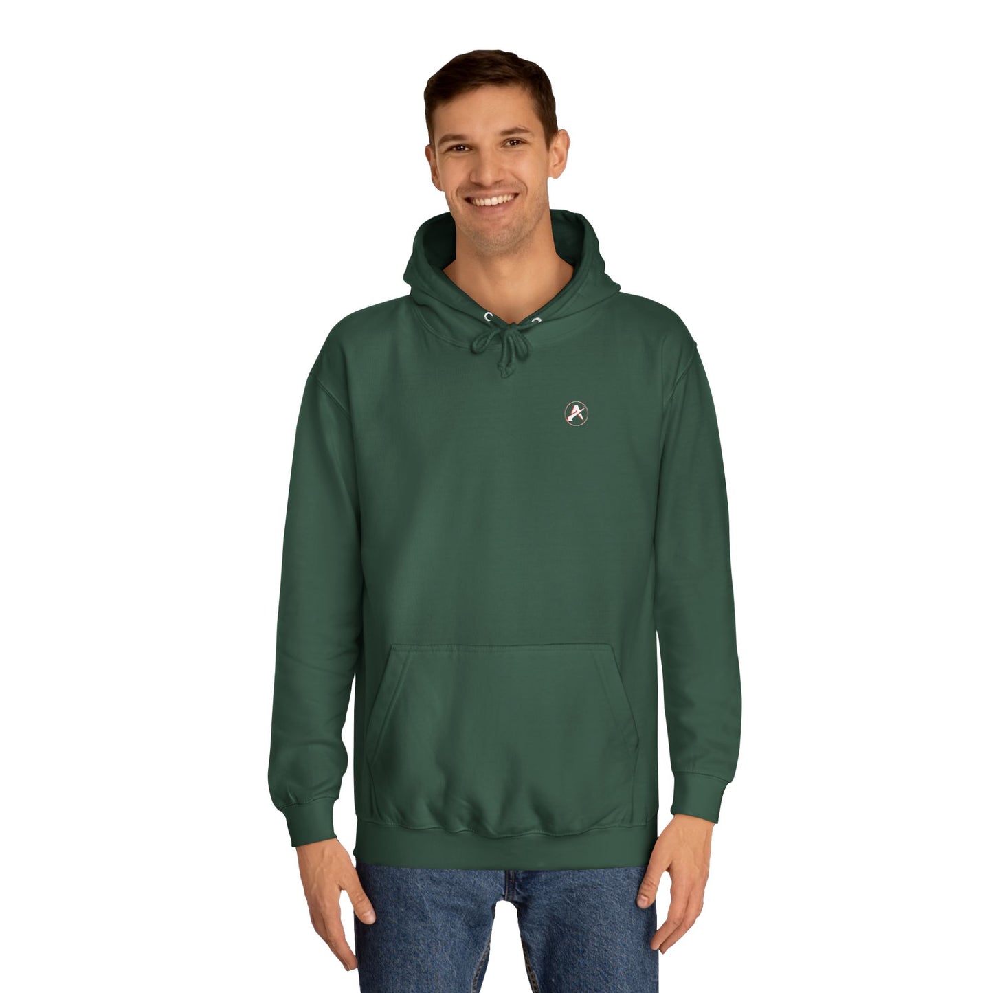 SUDADERA CON CAPUCHA HOMBRE ALFA "EL FEMINISMO TE ENGAÑA".(USA).