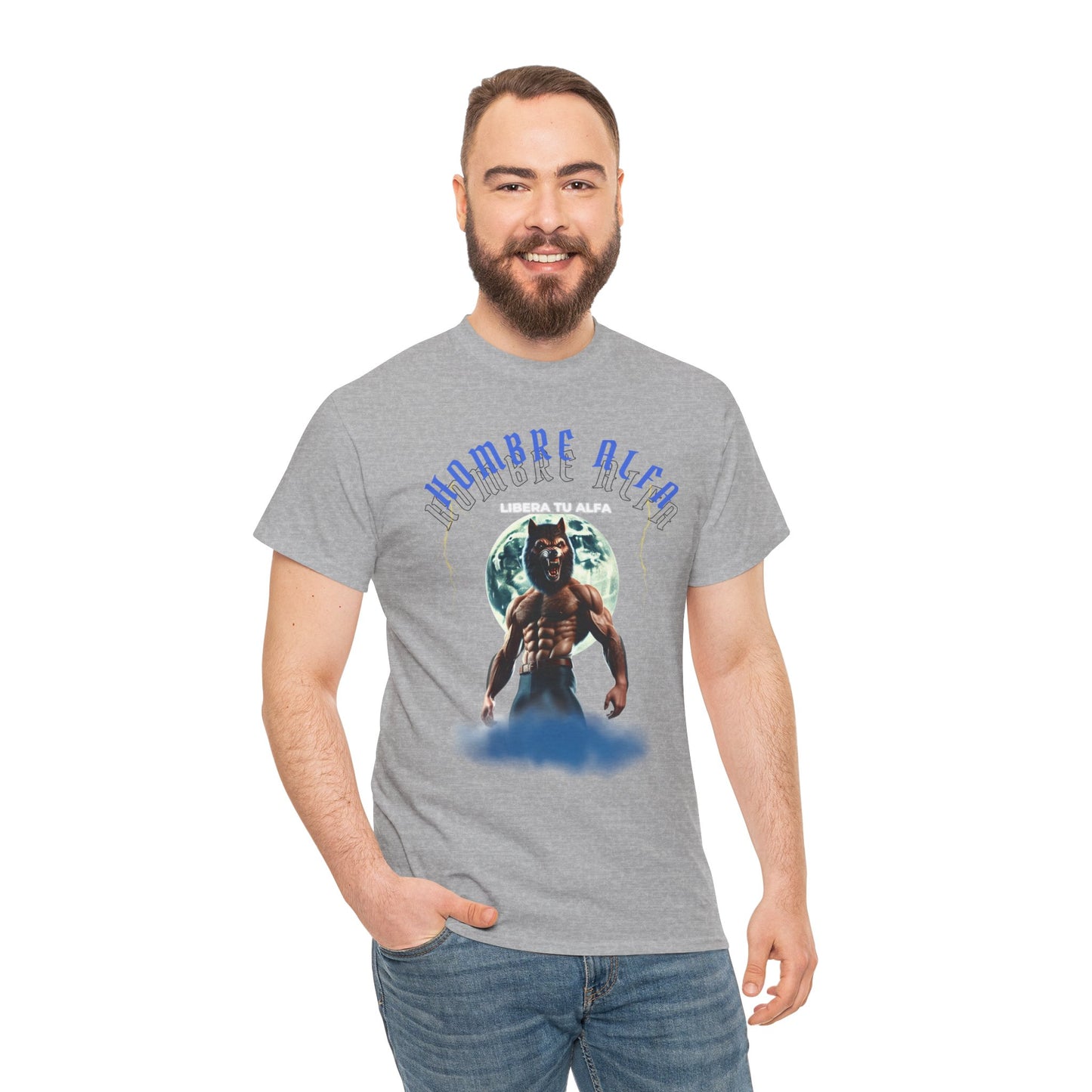 CAMISETA HOMBRE ALFA "LIBERA TU ALFA" (USA)