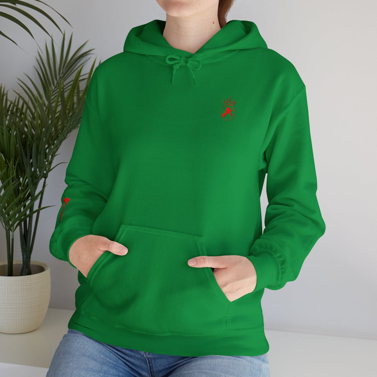 SUDADERA CON GORRO HOMBRE ALFA, "ELLAS DESPRECIAN AL SIMP".(USA).