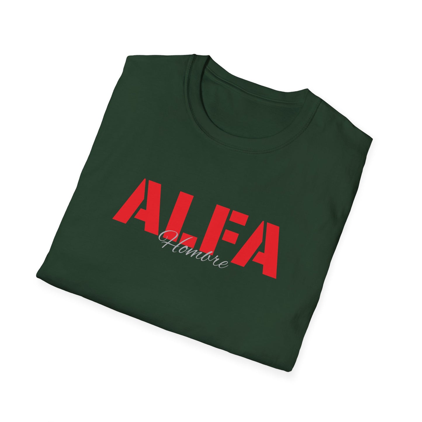CAMISETA HOMBRE ALFA "TEXTSARAI FRONT" (EUROPA).
