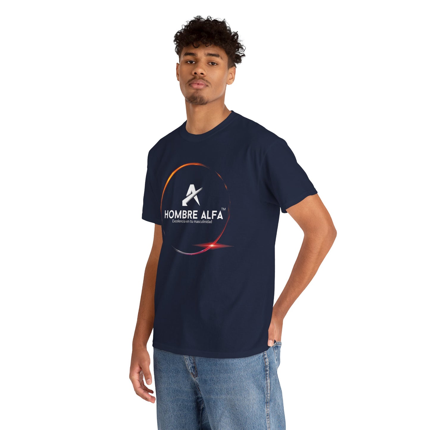 CAMISETA HOMBRE ALFA "LOGO RING"(EUROPA)