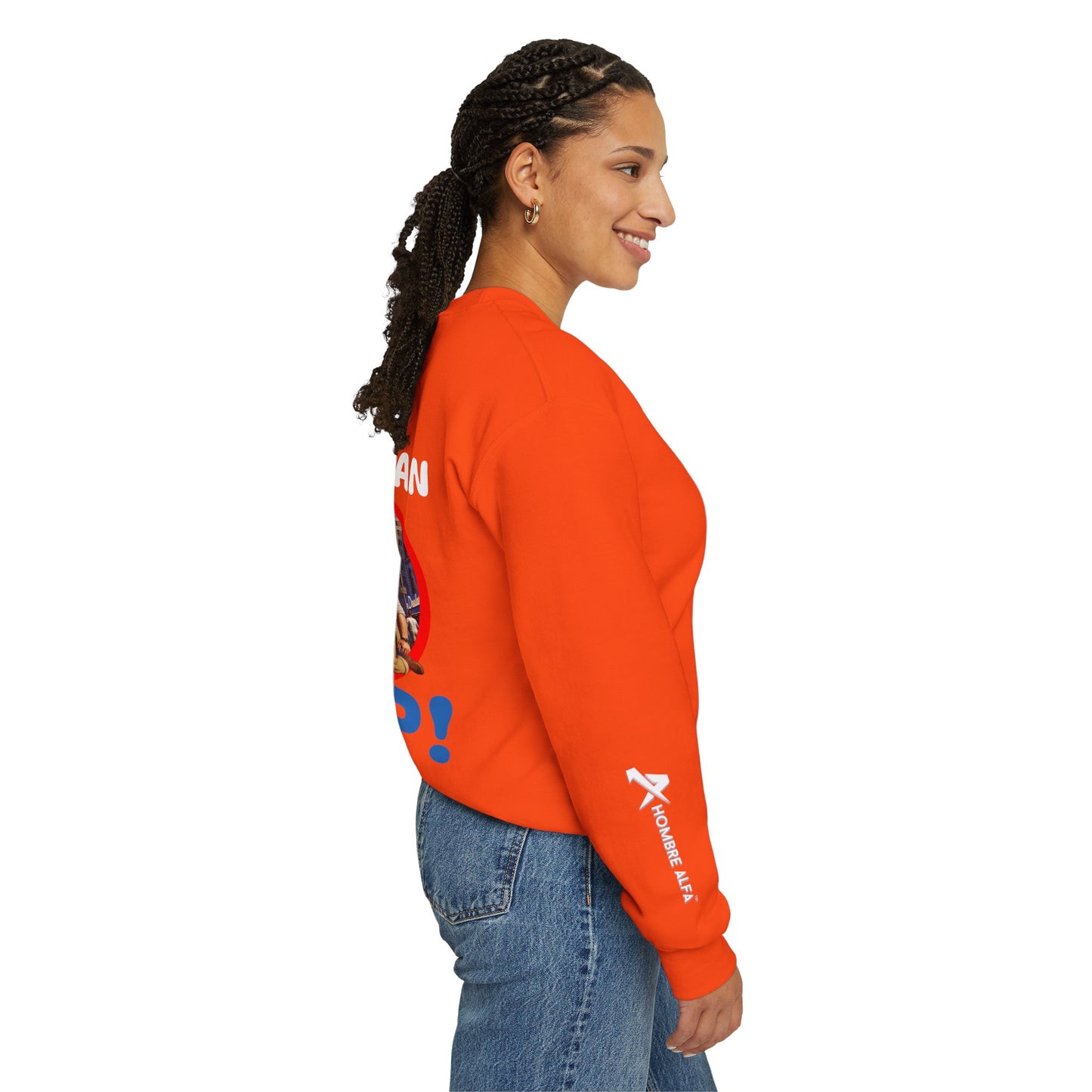 SUDADERA HOMBRE ALFA "ELLAS DESPRECIAN AL SIMP"(USA).