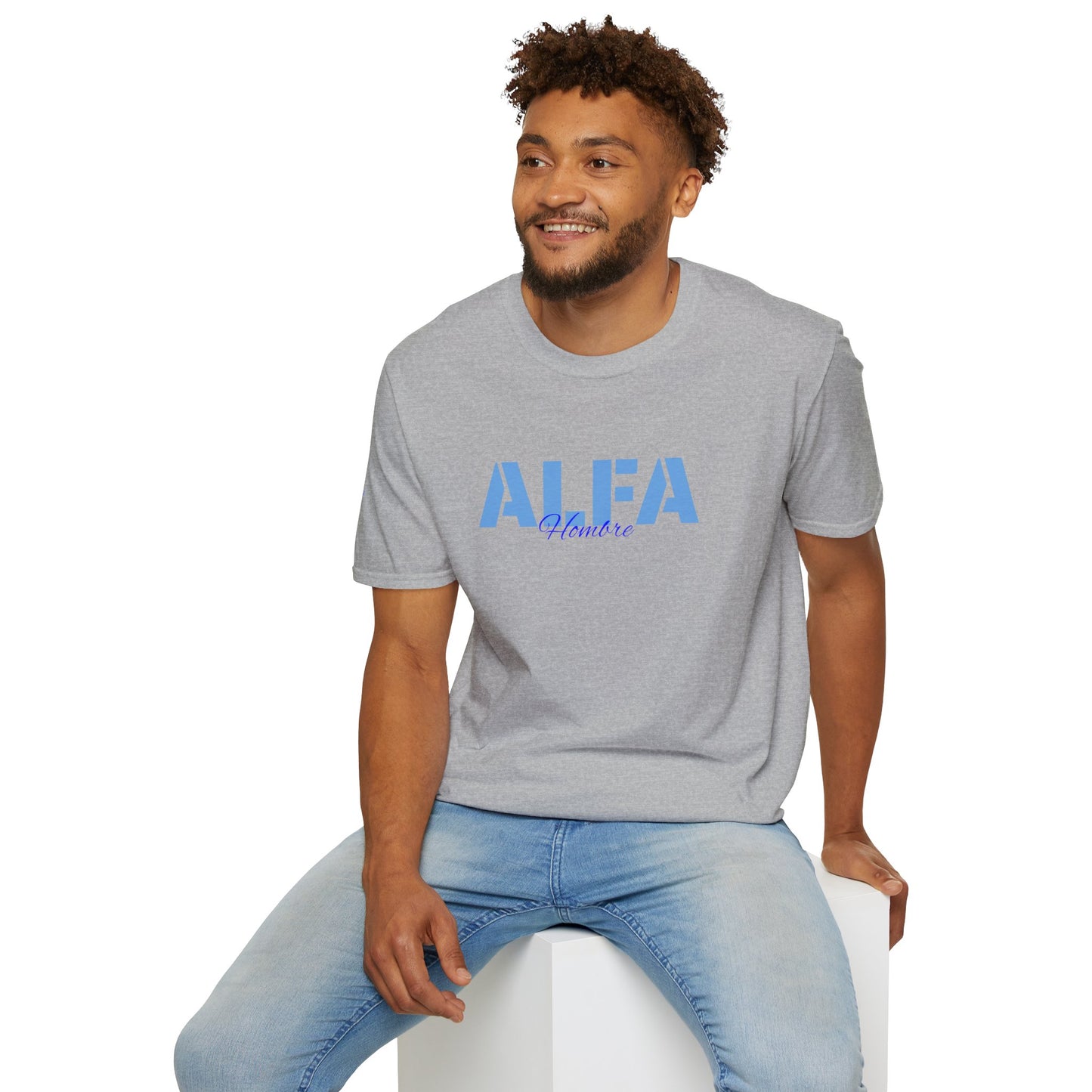 CAMISETA HOMBRE ALFA "TEXTSARAI FRONT" (EUROPA).