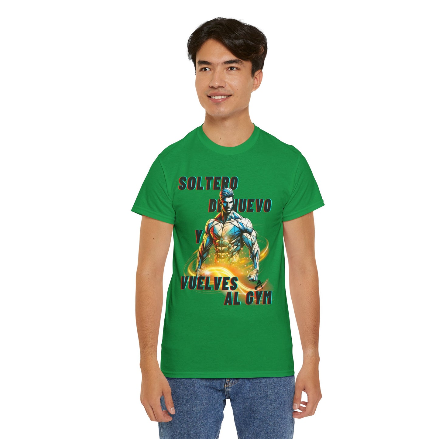 CAMISETA HOMBRE ALFA "SOLTERO DE NUEVO.."(EUROPA)