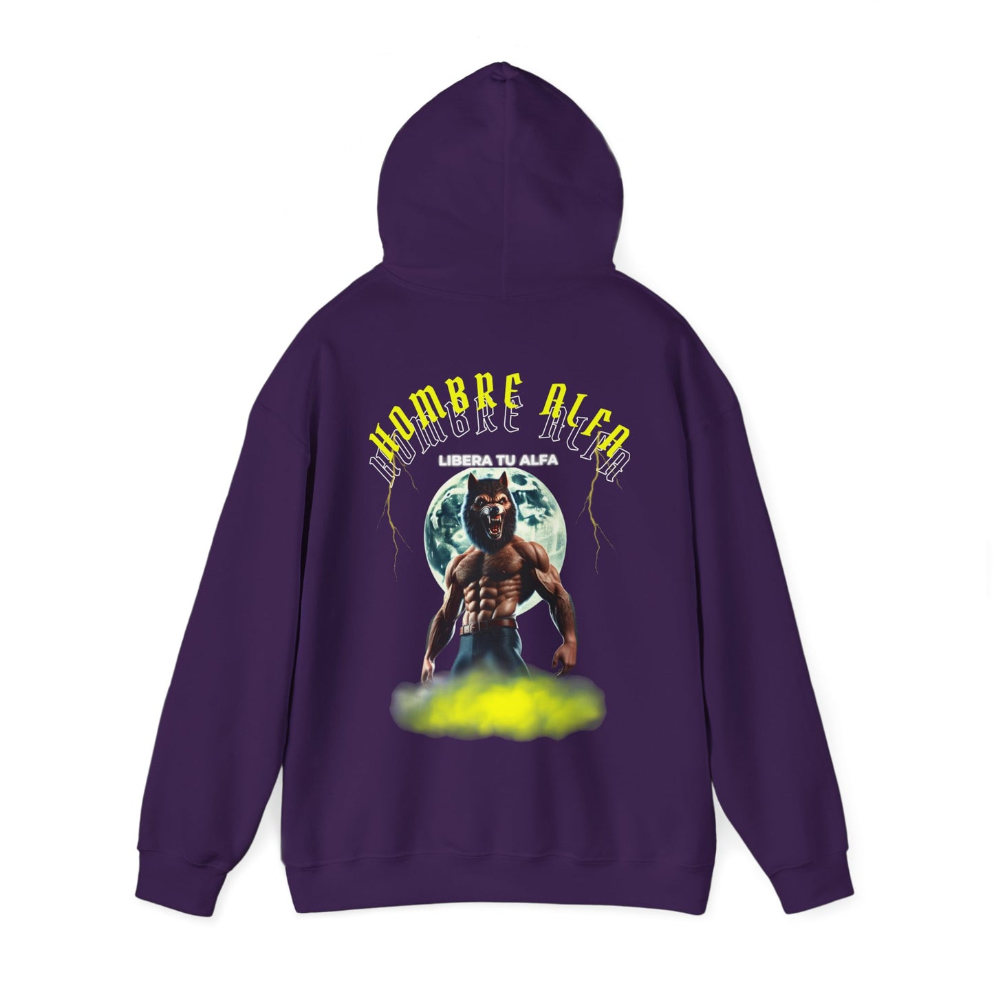 SUDADERA CON GORRO "LIBERA TU ALFA". (EUROPA).