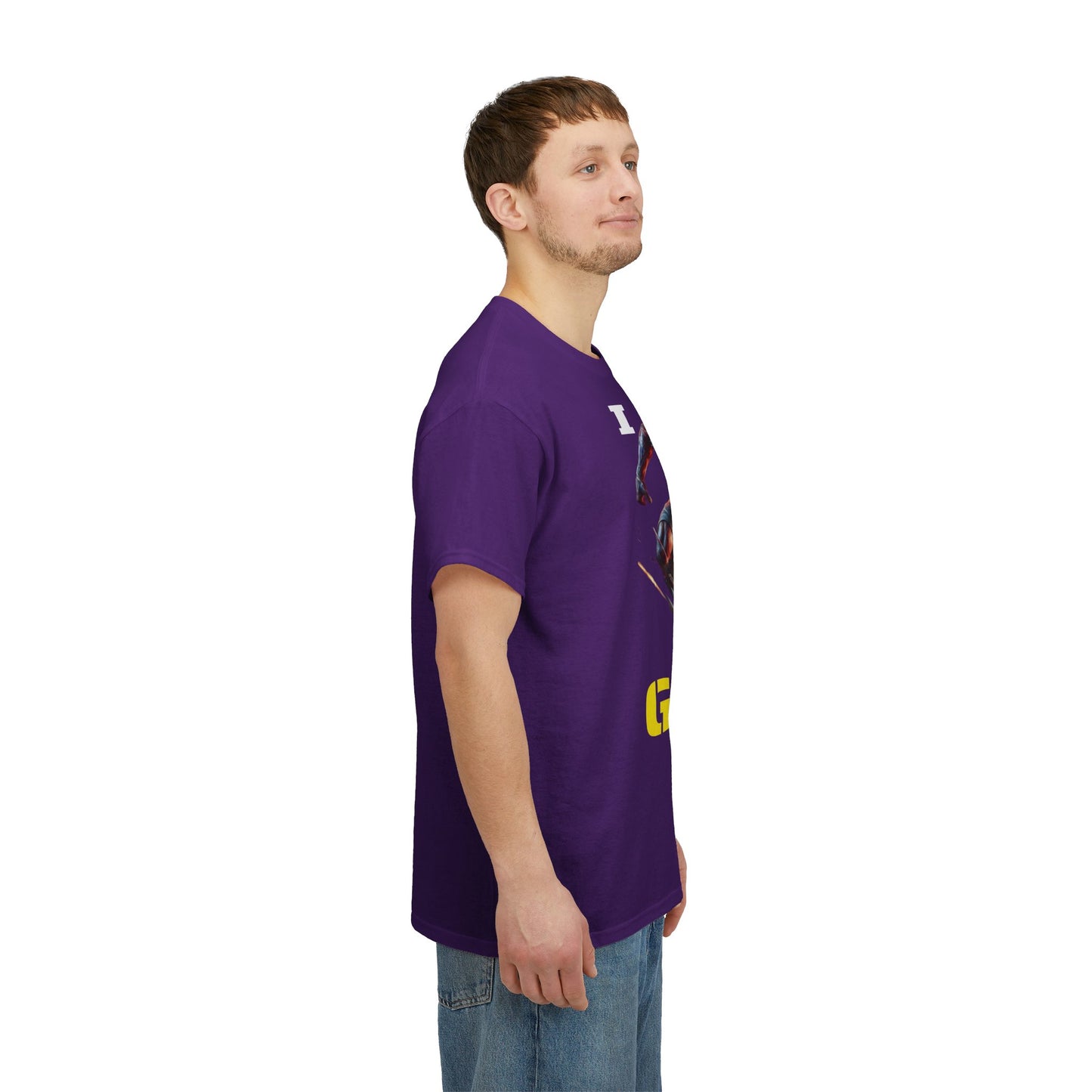CAMISETA HOMBRE ALFA "I NEVER GIVE UP".(USA).