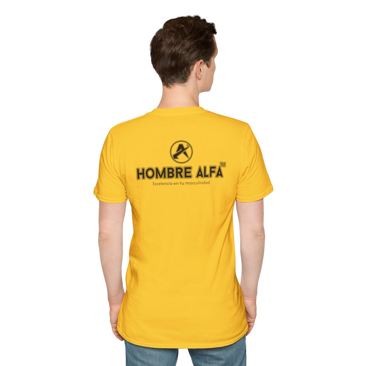 CAMISETA HOMBRE ALFA "EL HÉROE ERES TÚ".(EUROPA).