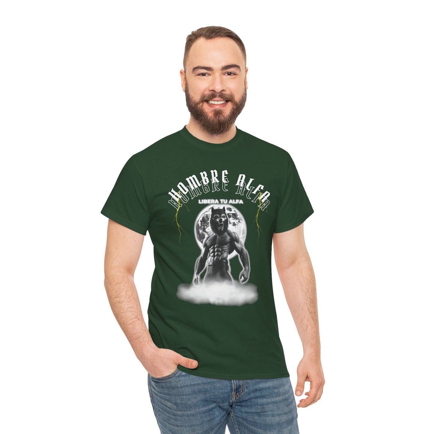 CAMISETA HOMBRE ALFA "LIBERA TU ALFA" (USA)