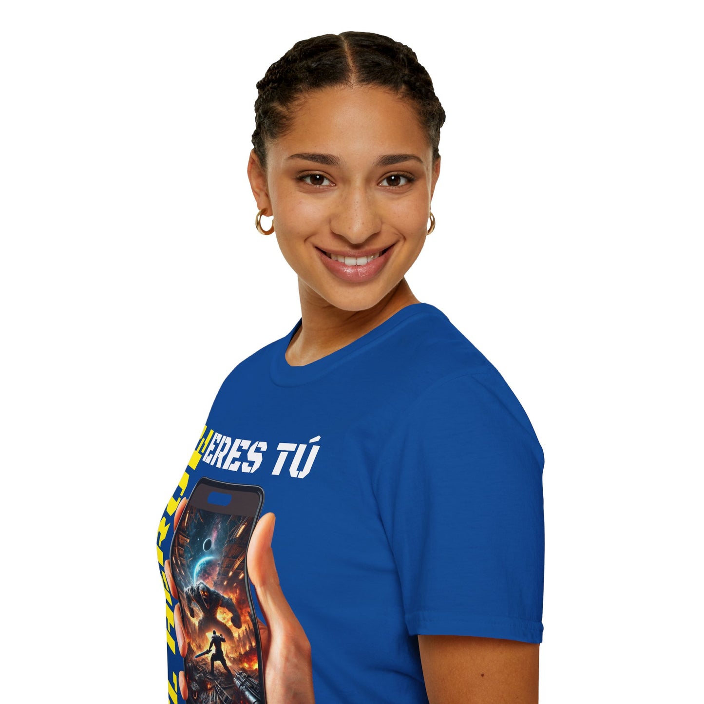 CAMISETA HOMBRE ALFA "EL HÉROE ERES TÚ".(EUROPA).
