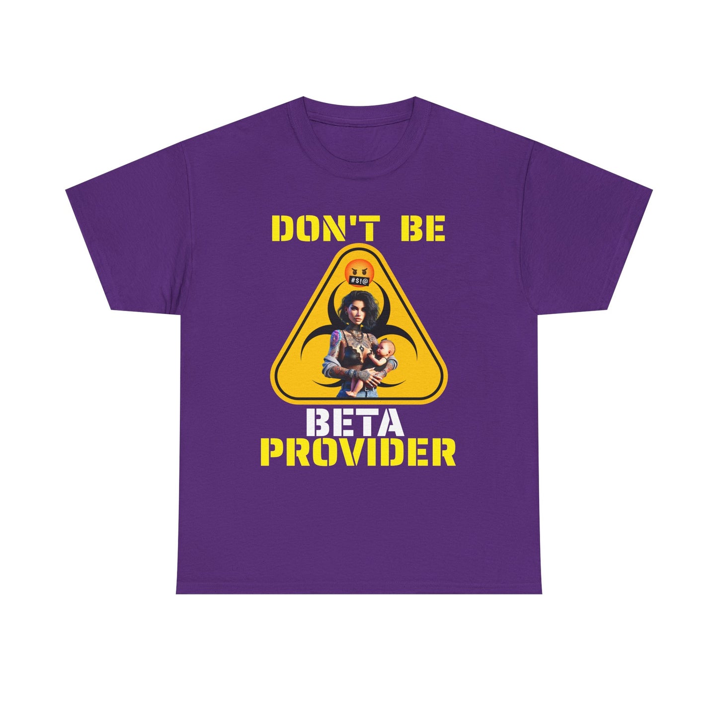 CAMISETA HOMBRE ALFA "DON'T BE BETA PROVIDER"(USA).