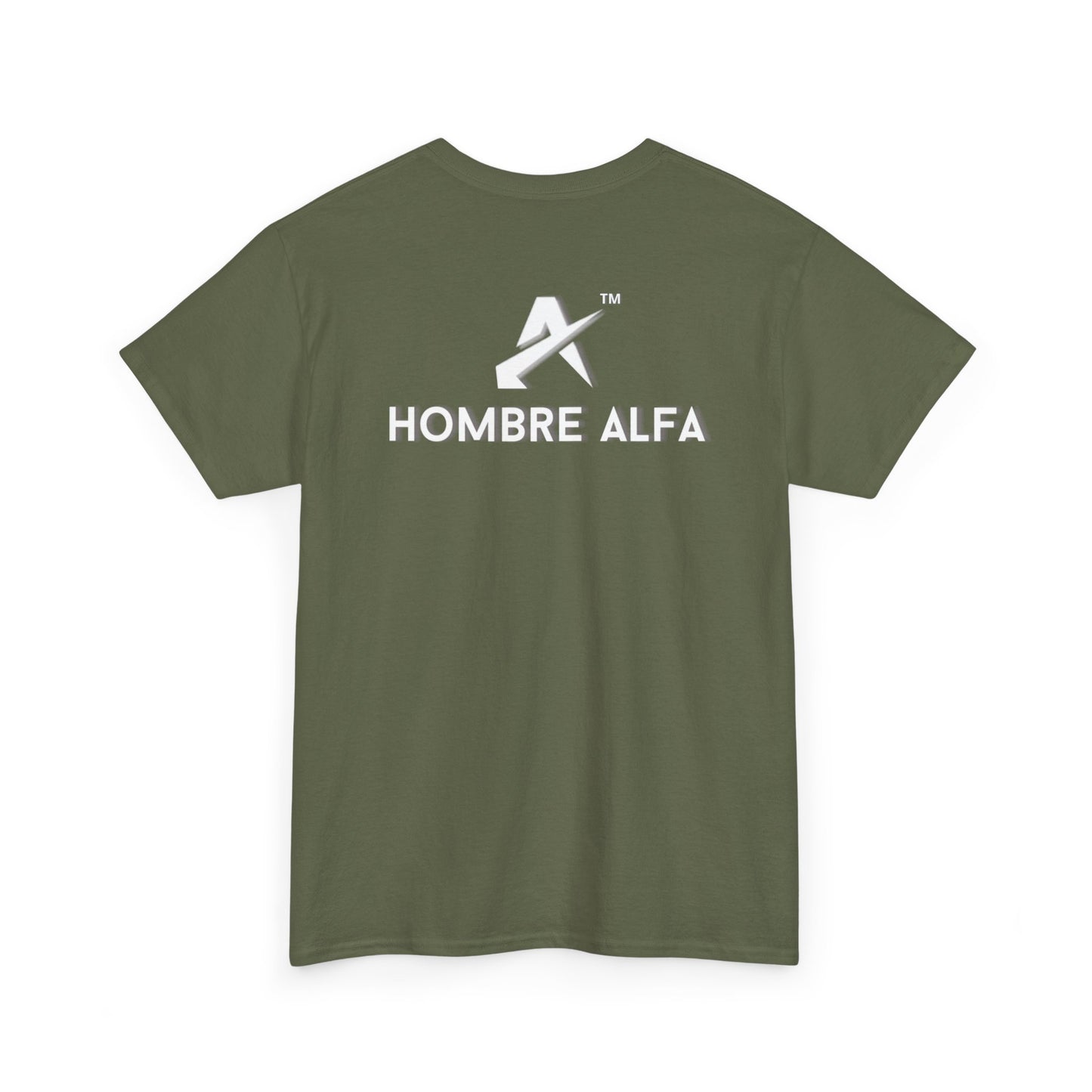 CAMISETA HOMBRE ALFA " EN CUERPO Y ALMA".(USA).