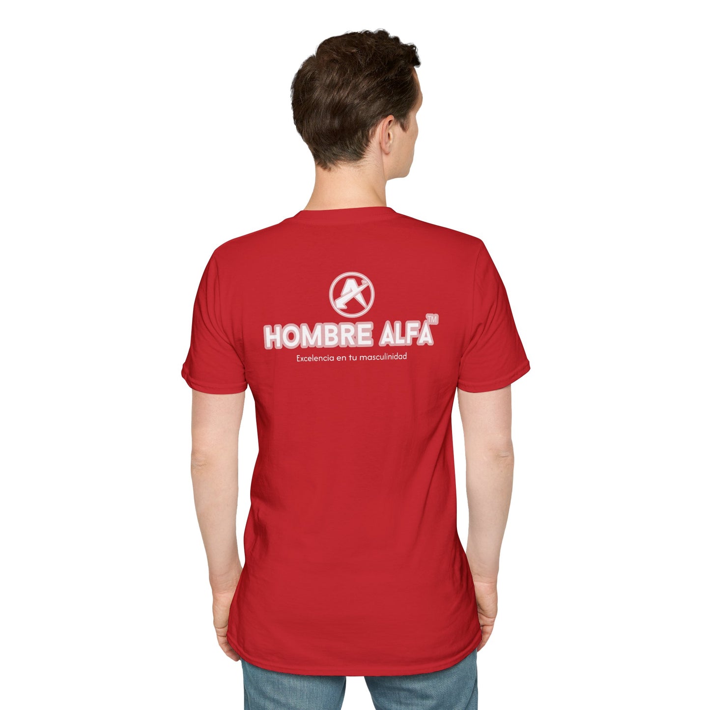 CAMISETA HOMBRE ALFA "EL HÉROE ERES TÚ".(EUROPA).