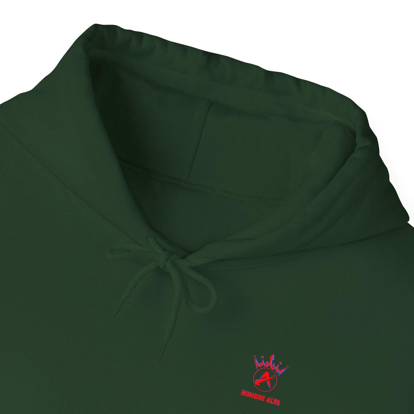 SUDADERA CON GORRO "SÉ UN HOMBRE ALFA". (EUROPA).