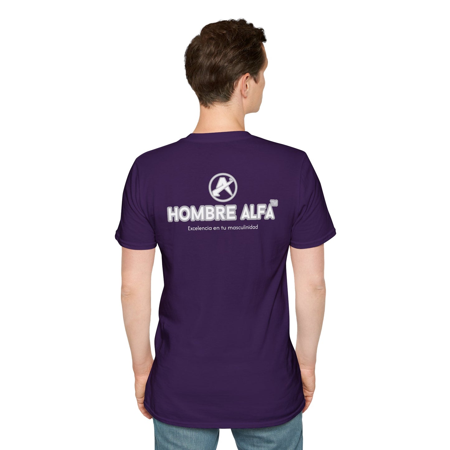 CAMISETA HOMBRE ALFA "EL HÉROE ERES TÚ".(EUROPA).