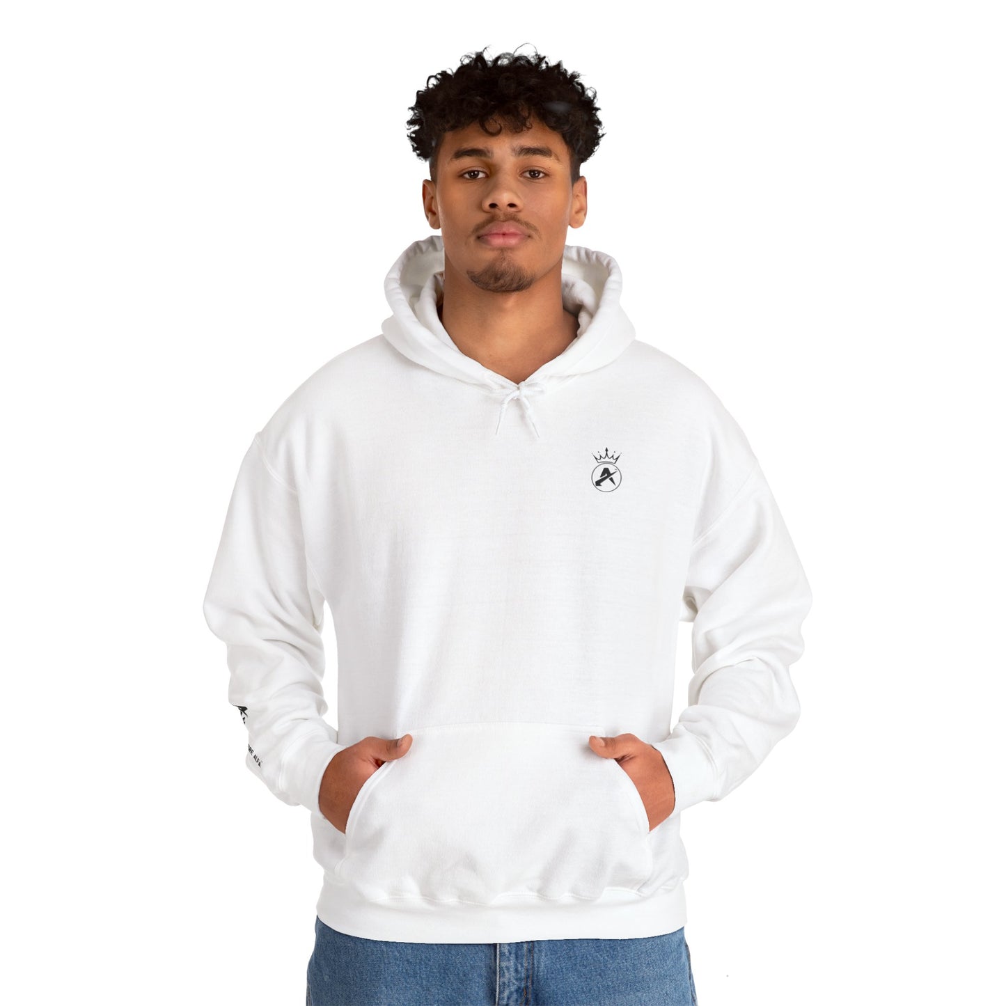 SUDADERA CON GORRO HOMBRE ALFA, "ELLAS DESPRECIAN AL SIMP".(USA).