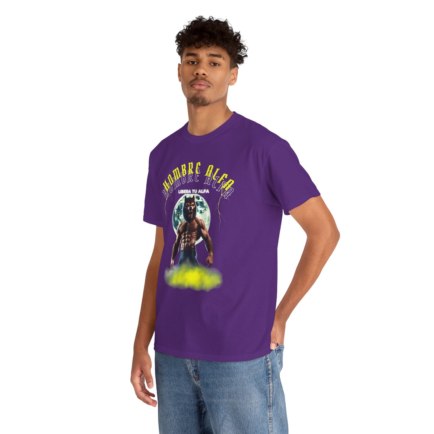 CAMISETA HOMBRE ALFA "LIBERA TU ALFA" (USA)