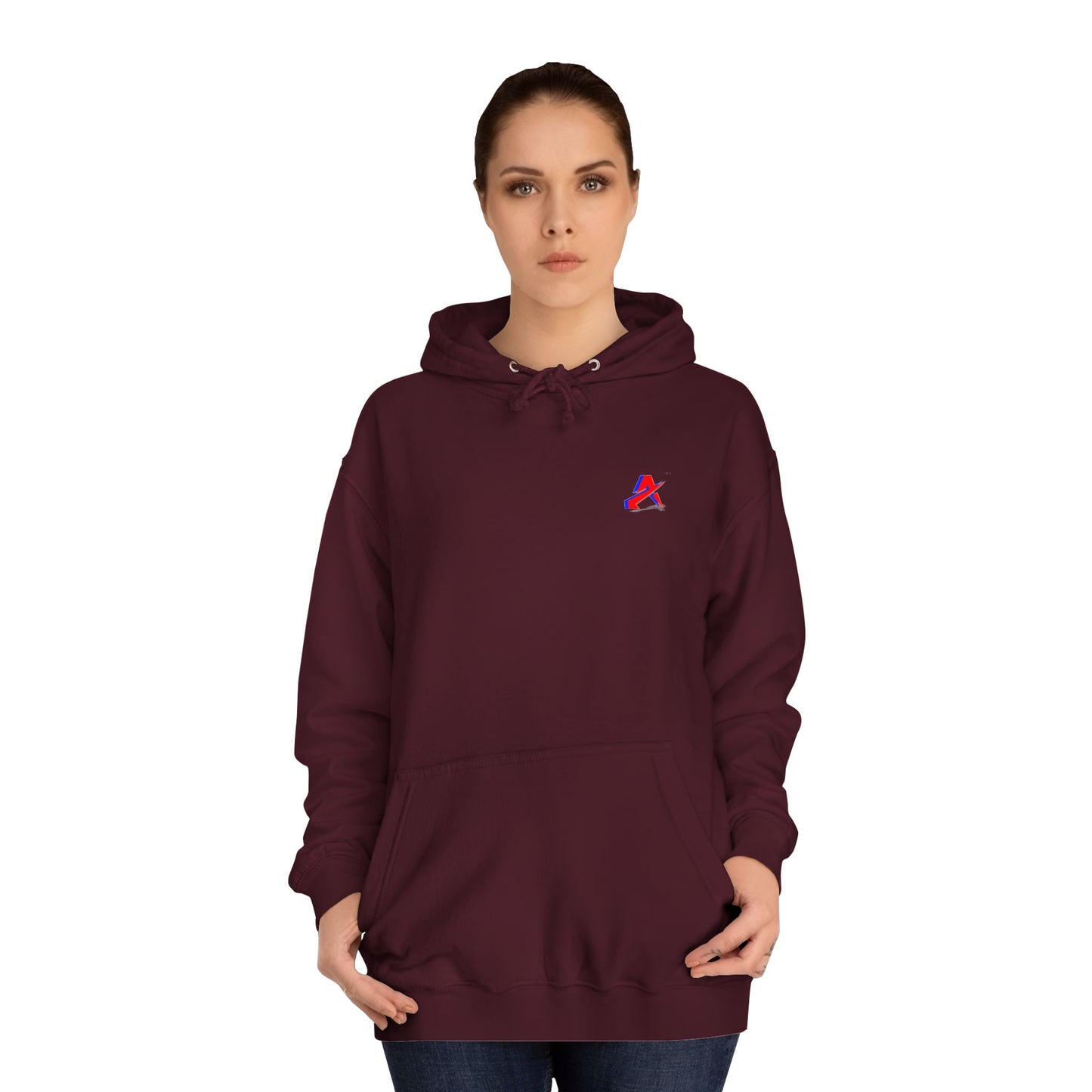 SUDADERA CON GORRO "SÉ UN ALFA".(EUROPA).