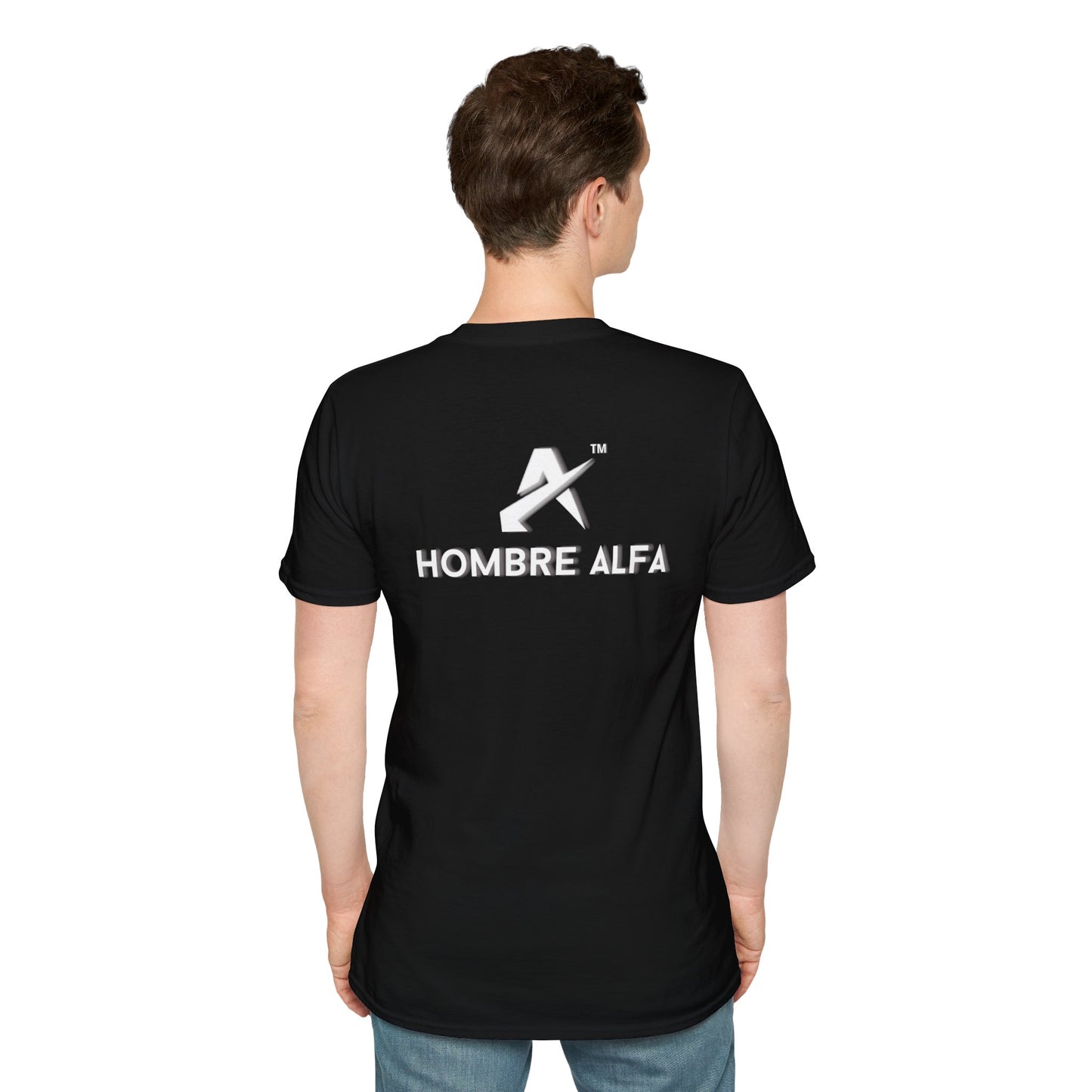 CAMISETA HOMBRE ALFA "EL HÉROE ERES TÚ".(USA).