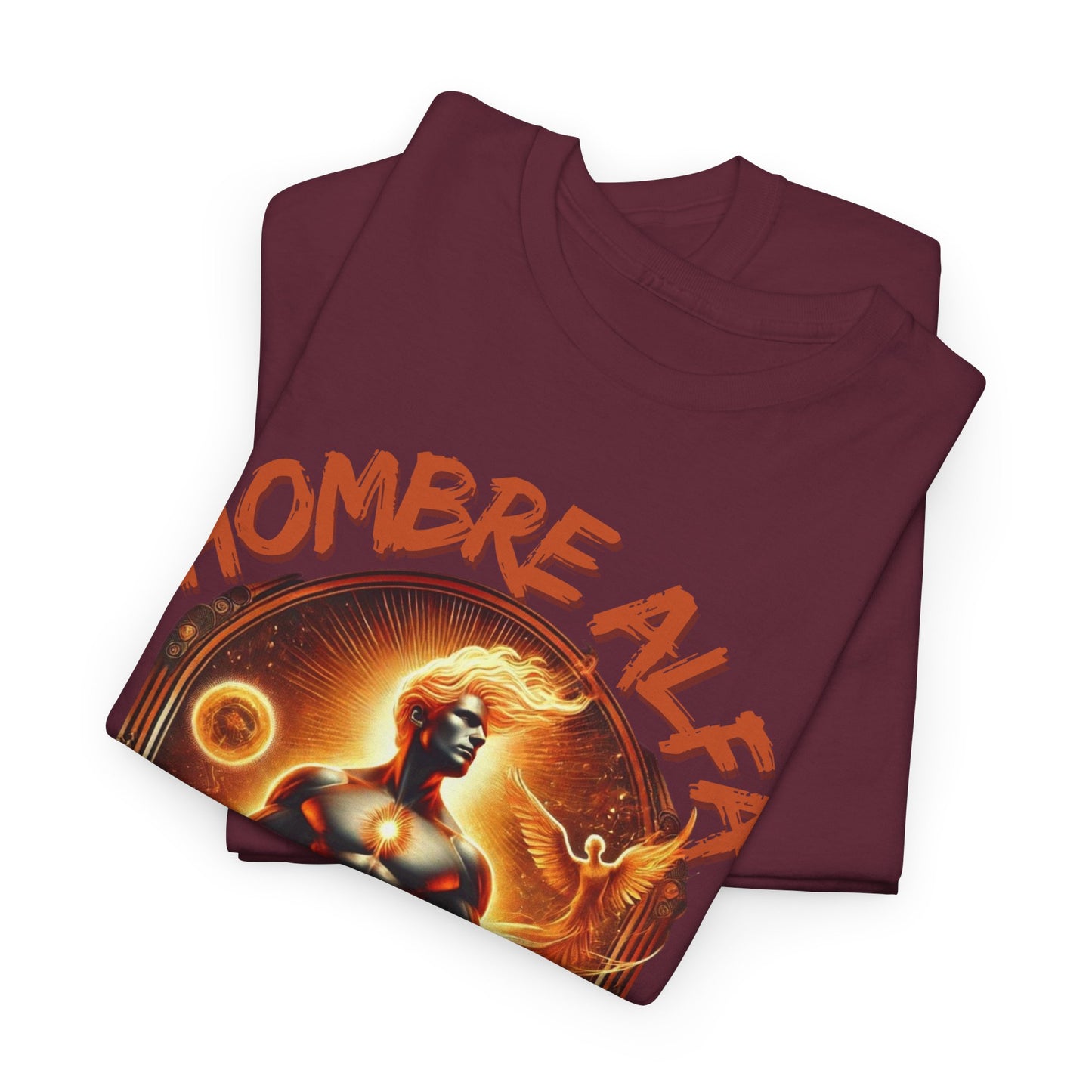 CAMISETA HOMBRE ALFA " EN CUERPO Y ALMA".(USA).